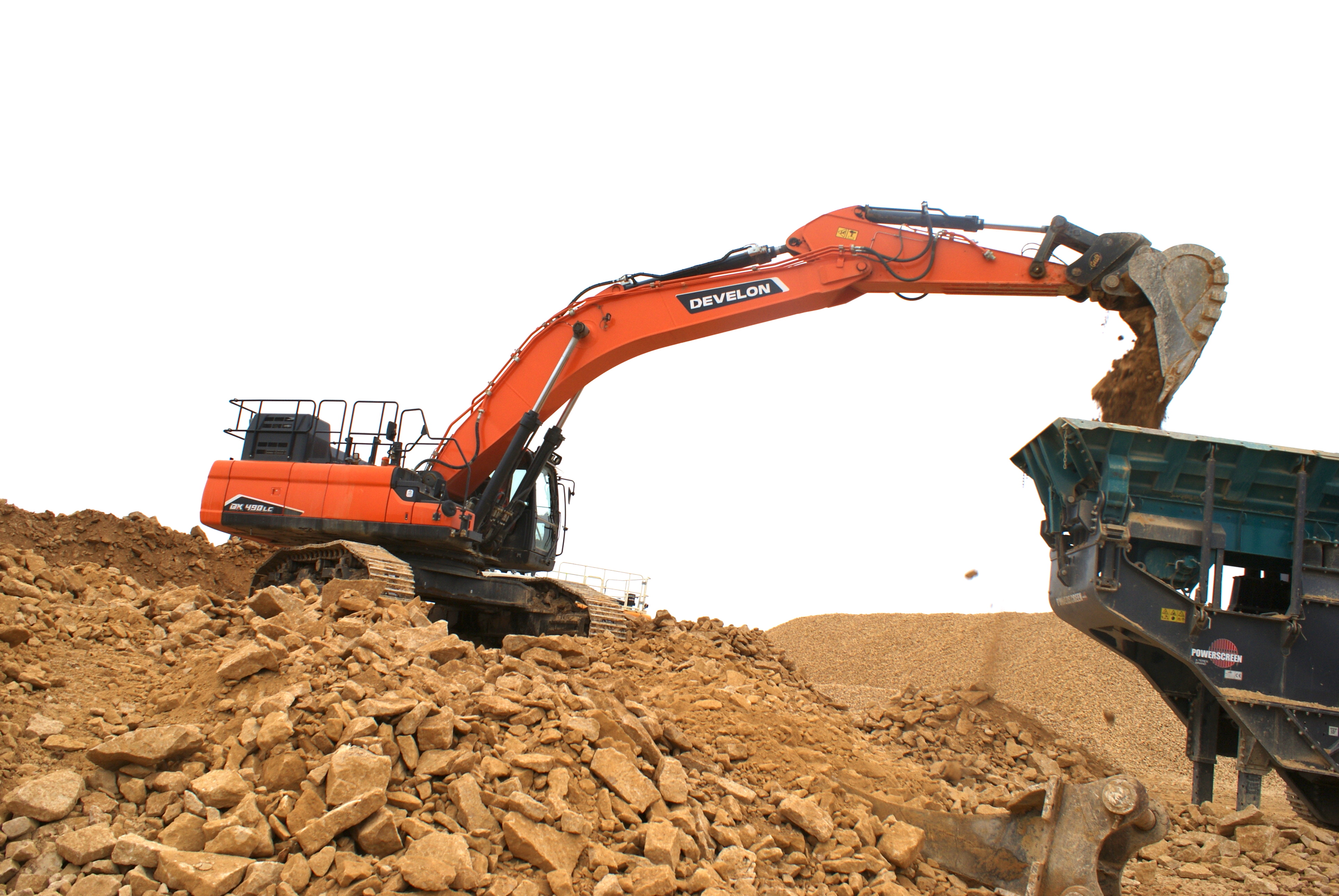 New DX490LC-7 Excavator
