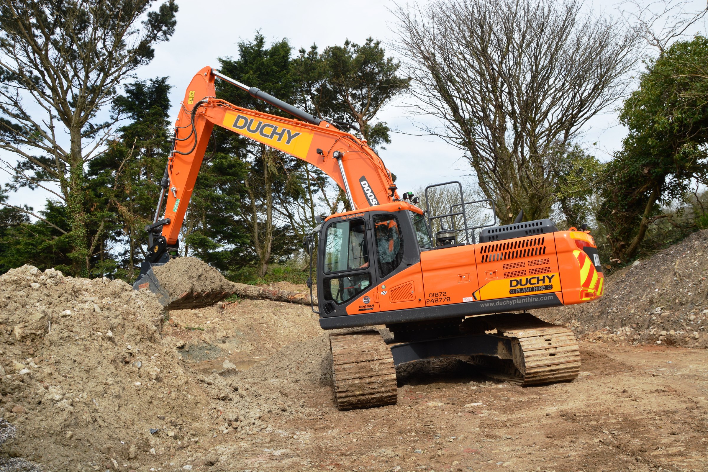 Duchy Plant Hire Expands With 15 New Doosan Excavators <br> Image source: DOOSAN INFRACORE EUROPE S.R.O. 
