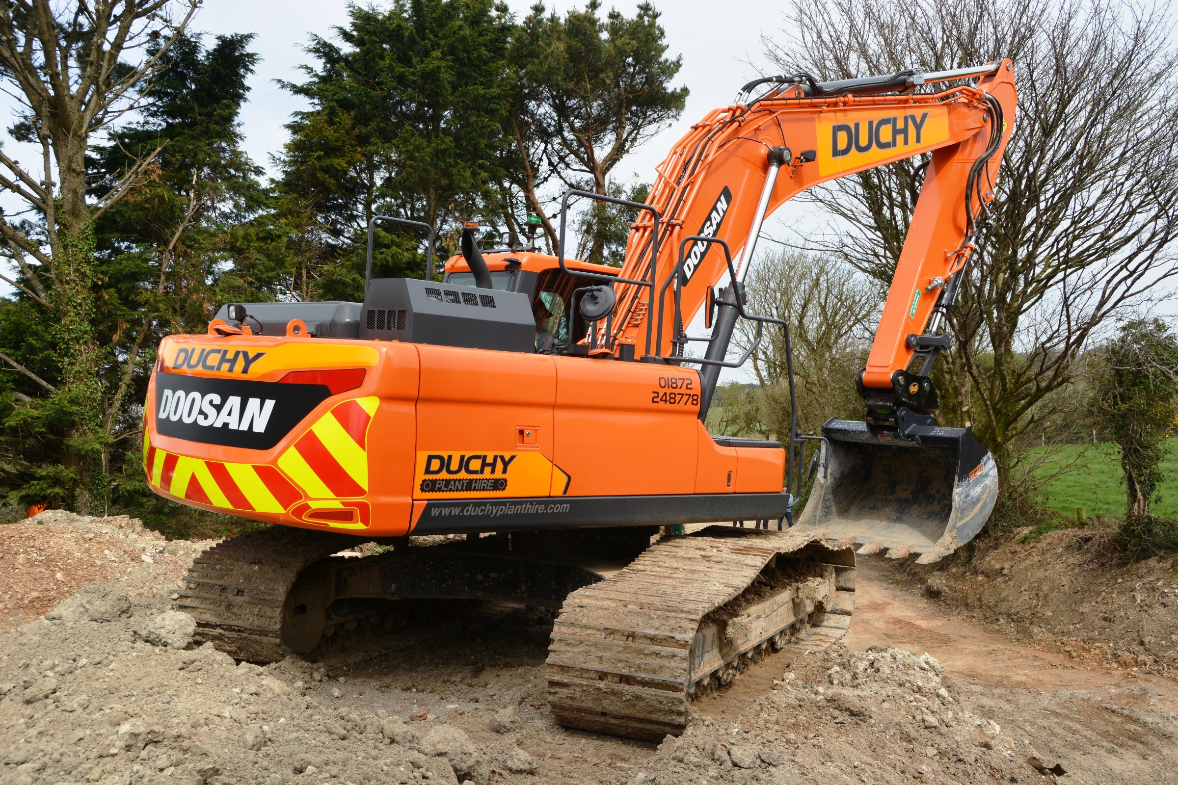 Duchy Plant Hire Expands With 15 New Doosan Excavators <br> Image source: DOOSAN INFRACORE EUROPE S.R.O.