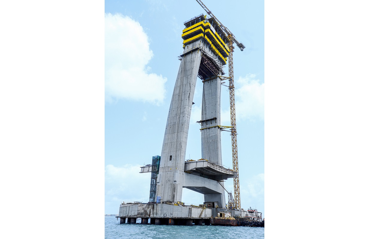 Doka formwork solution delivers one of India’s largest cable stay bridges 