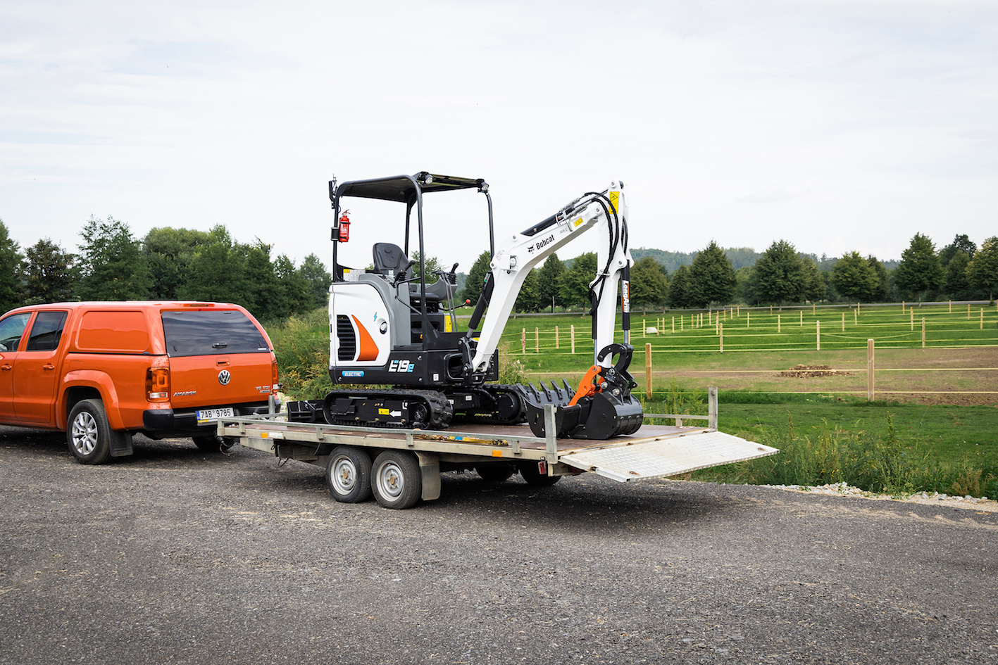 Bobcat E19e Electric Mini-Excavator