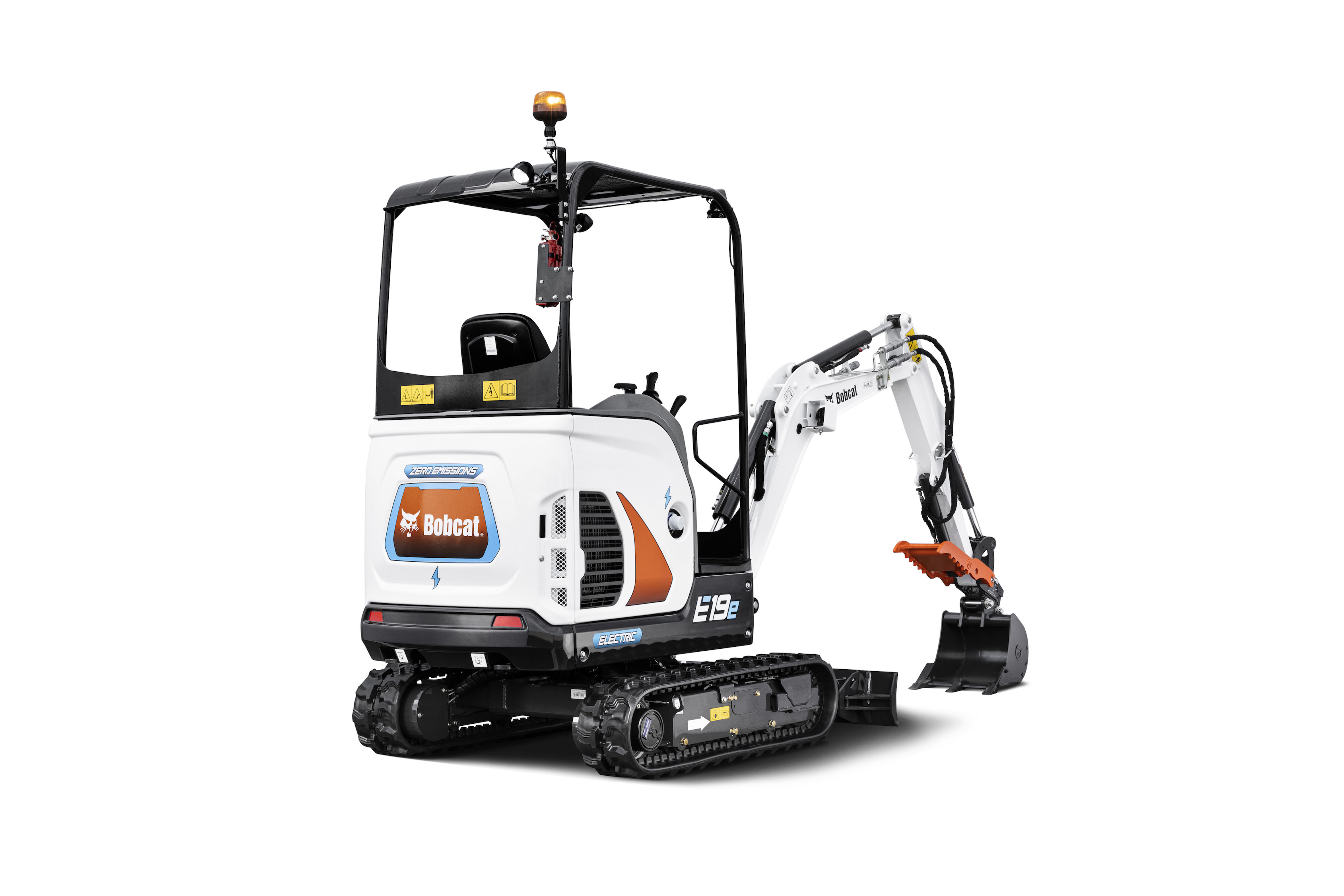 UK Debut for Bobcat E19e Electric Excavator at Executive Hire Show