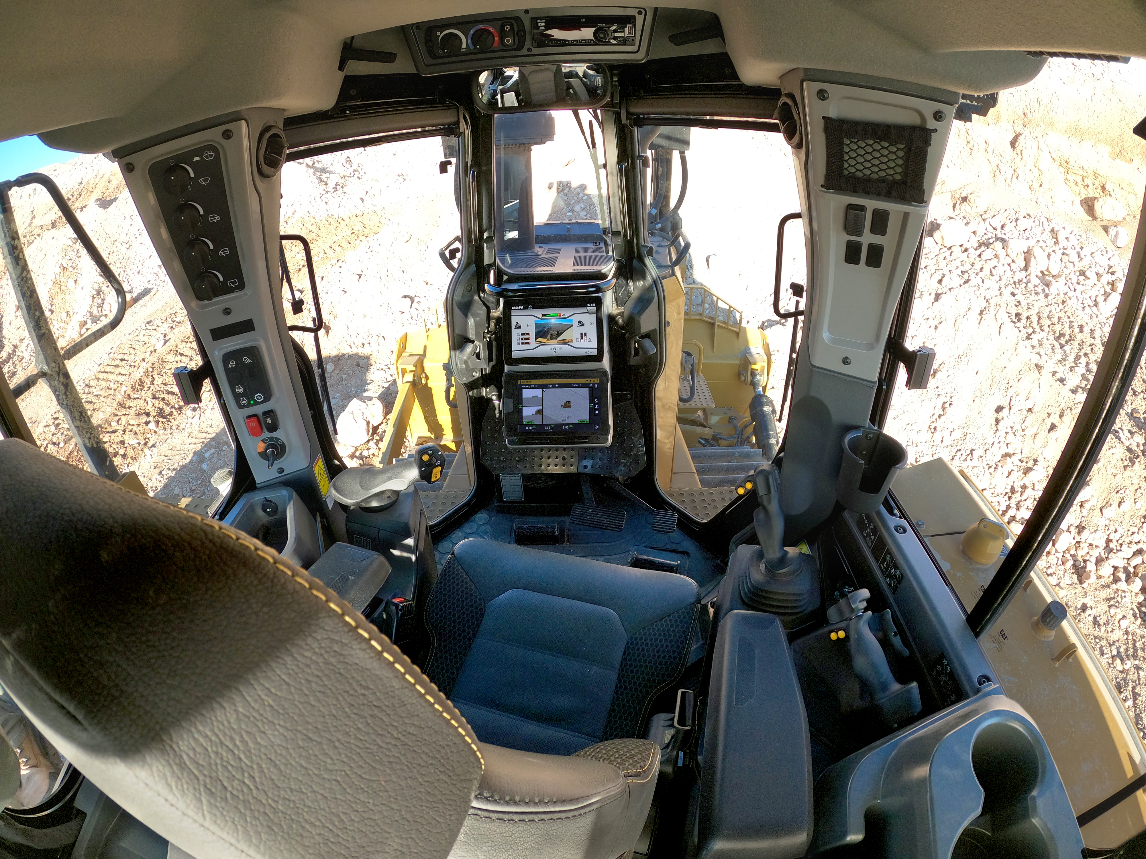 CAT D7 cab