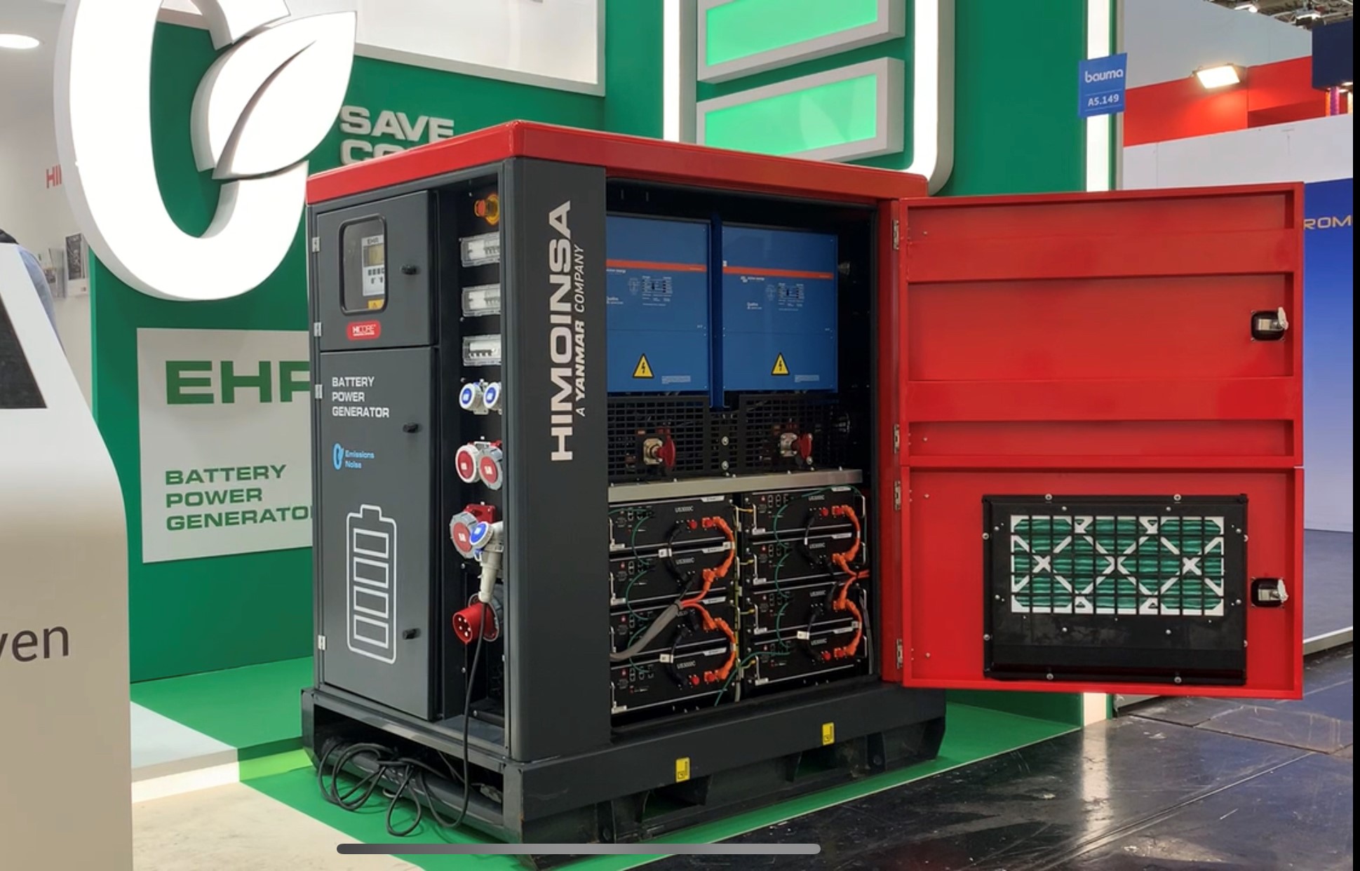 HIMOINSA introduces its electrification strategy at Bauma