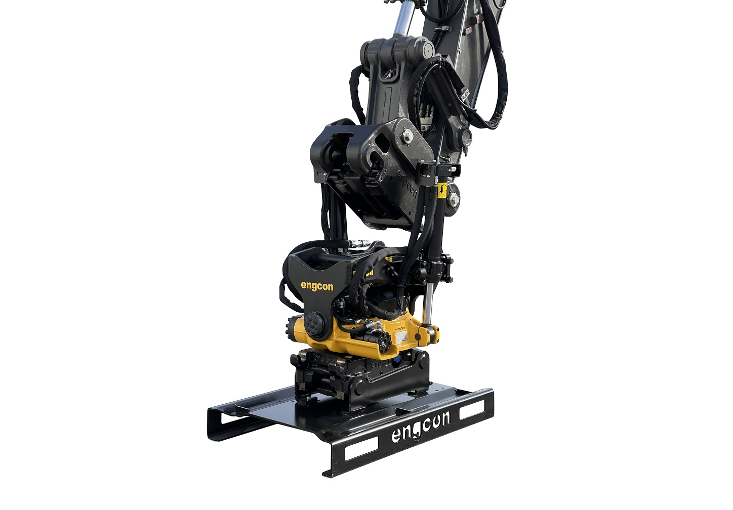 engcon tiltrotator carrier and excavator <br> Image source: Engcon Group