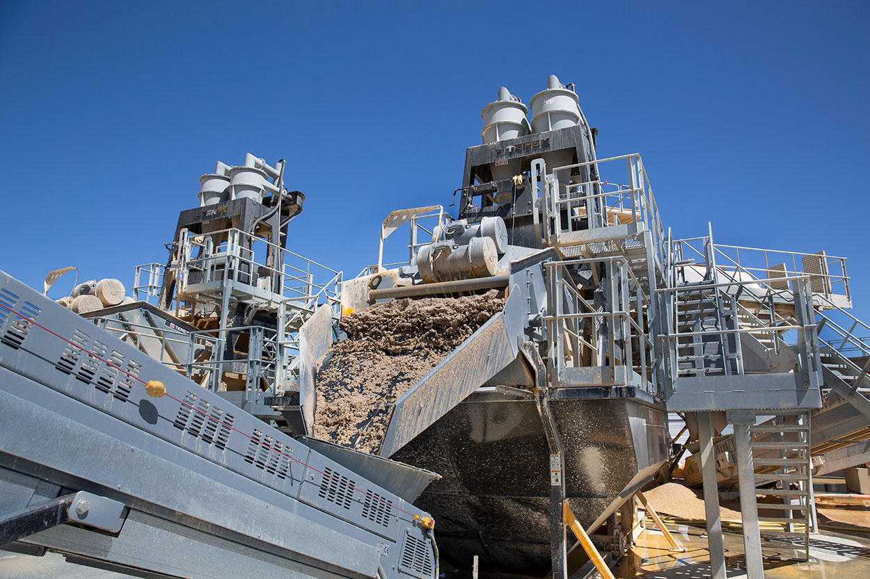 Terex Washing Systems Wash Plant Produces up to 300 tph in Australia