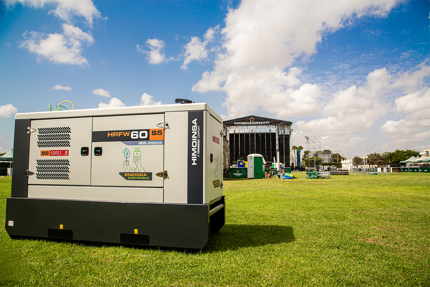 HIMOINSA has provided power at the Fan Futura Fest sustainable festival