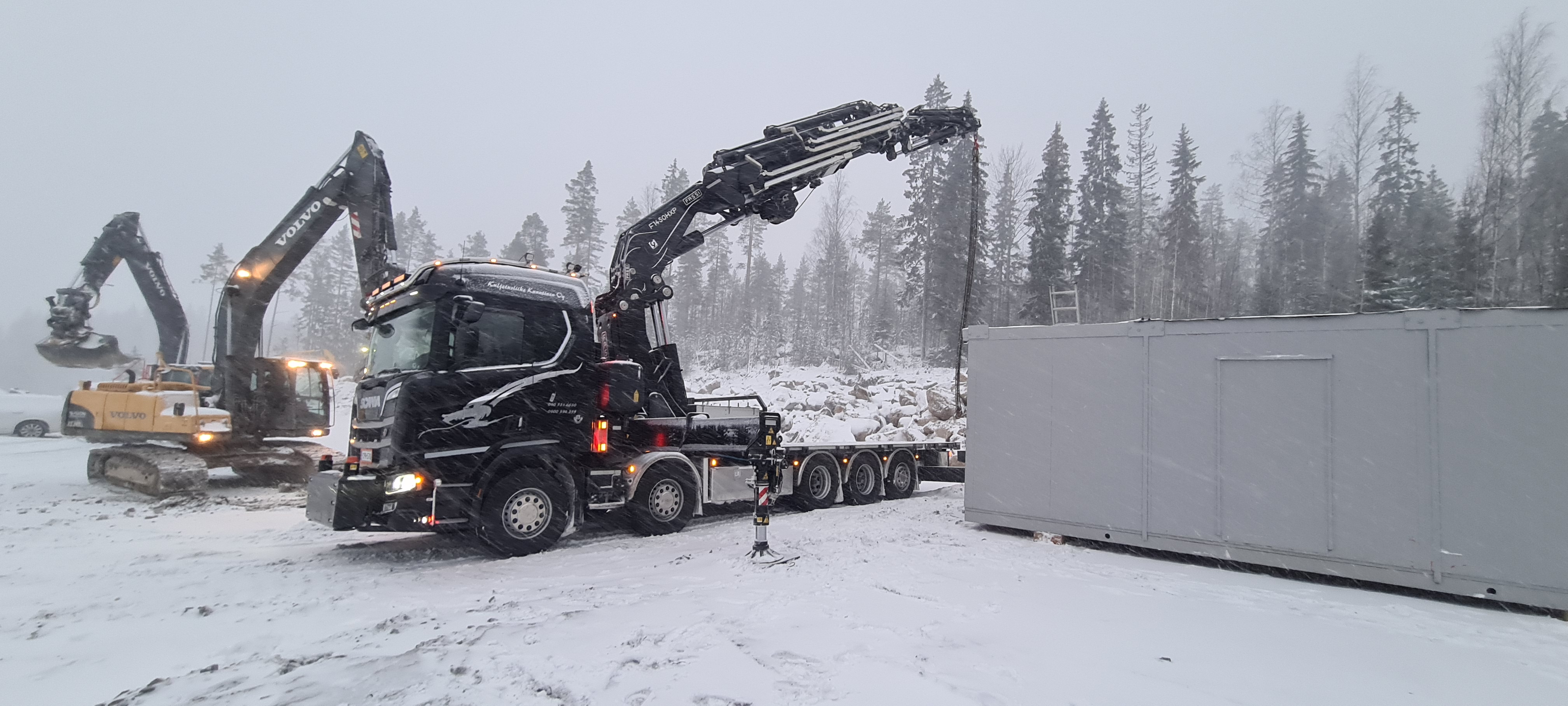 Numerous innovations are bundled in the new Fassi F1450R-HXP Techno crane.