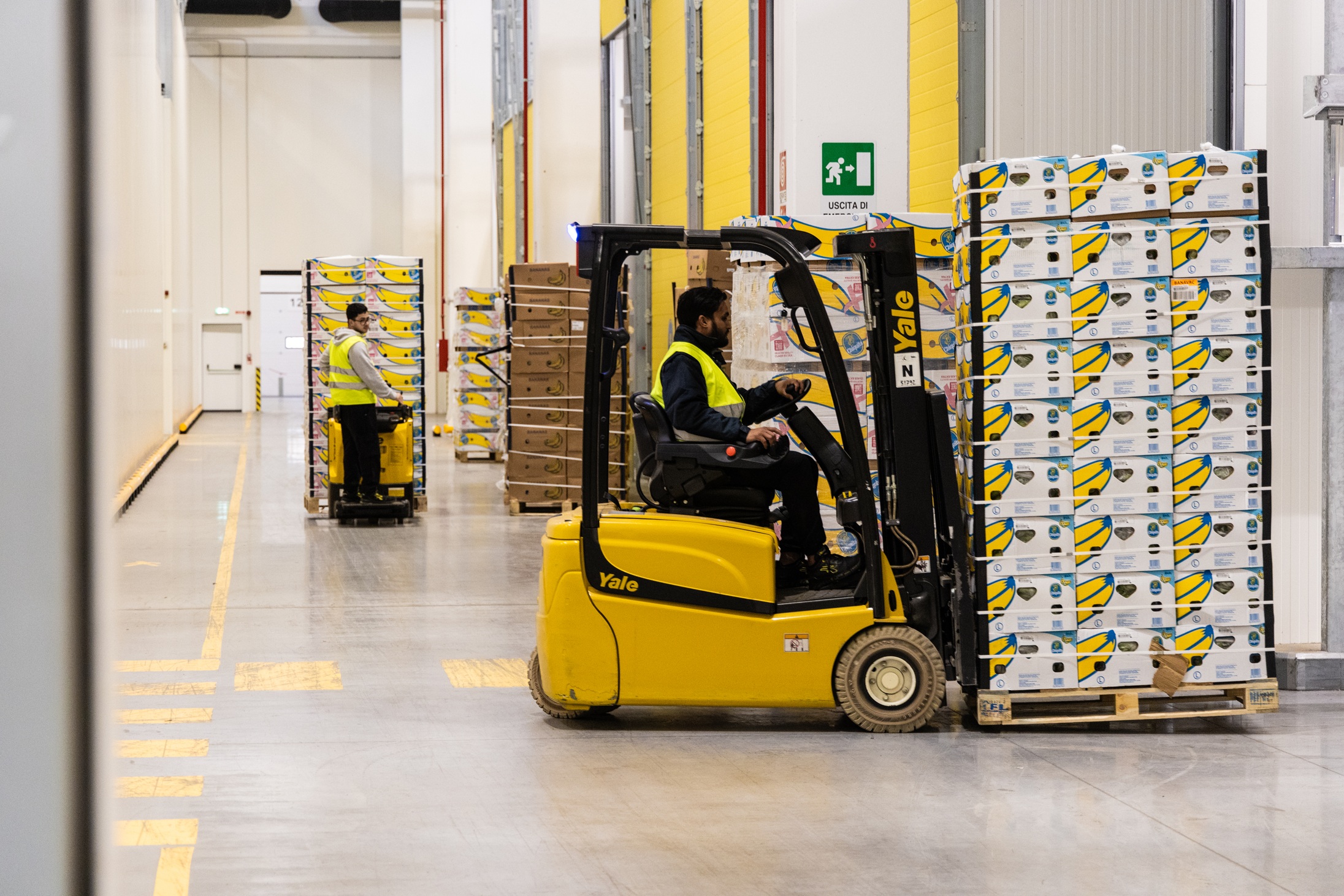Efficient Yale® fleet helps keep fruit fresh at Chiquita