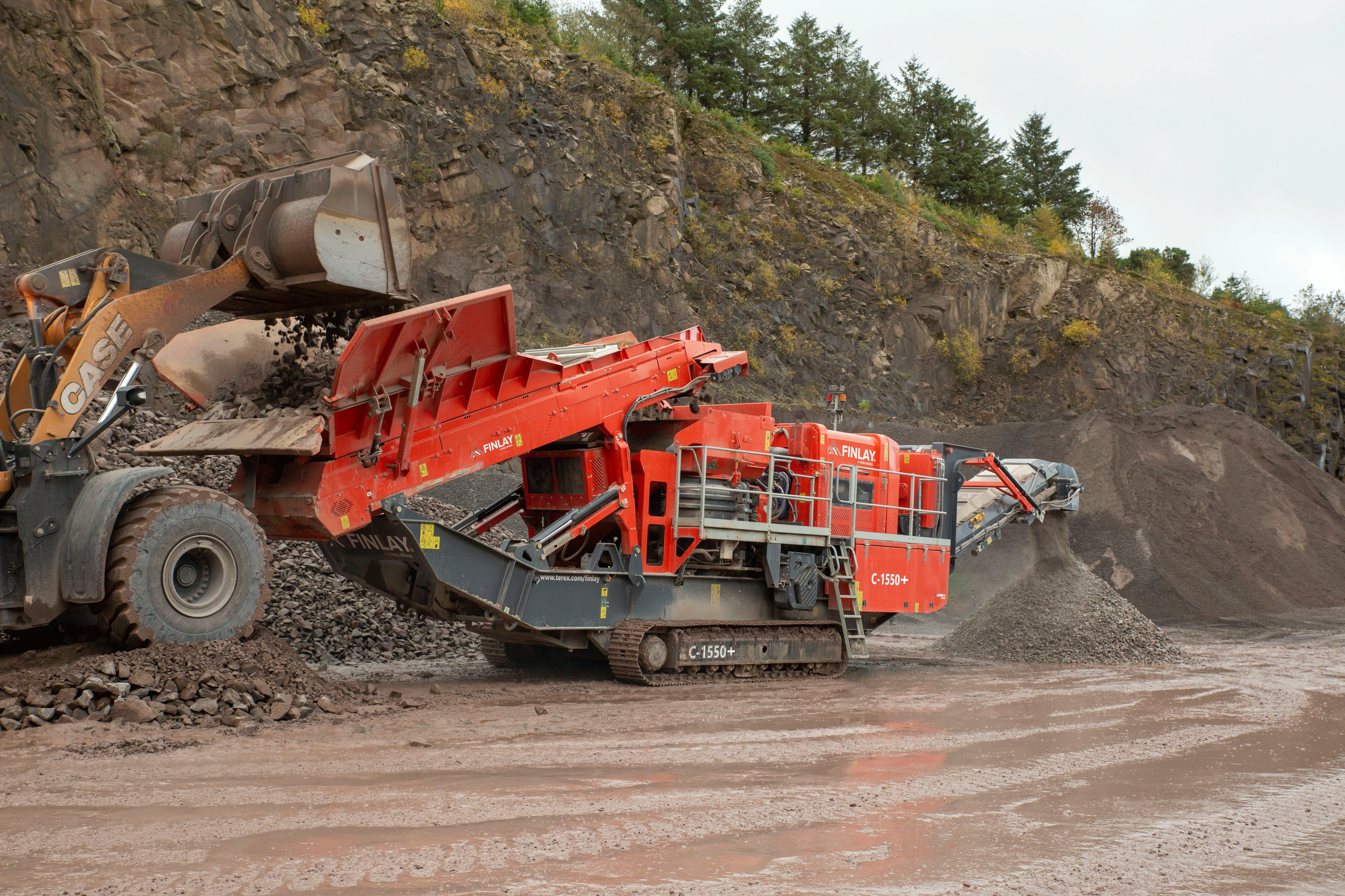 Finlay C-1550+ Tracked Cone Crusher