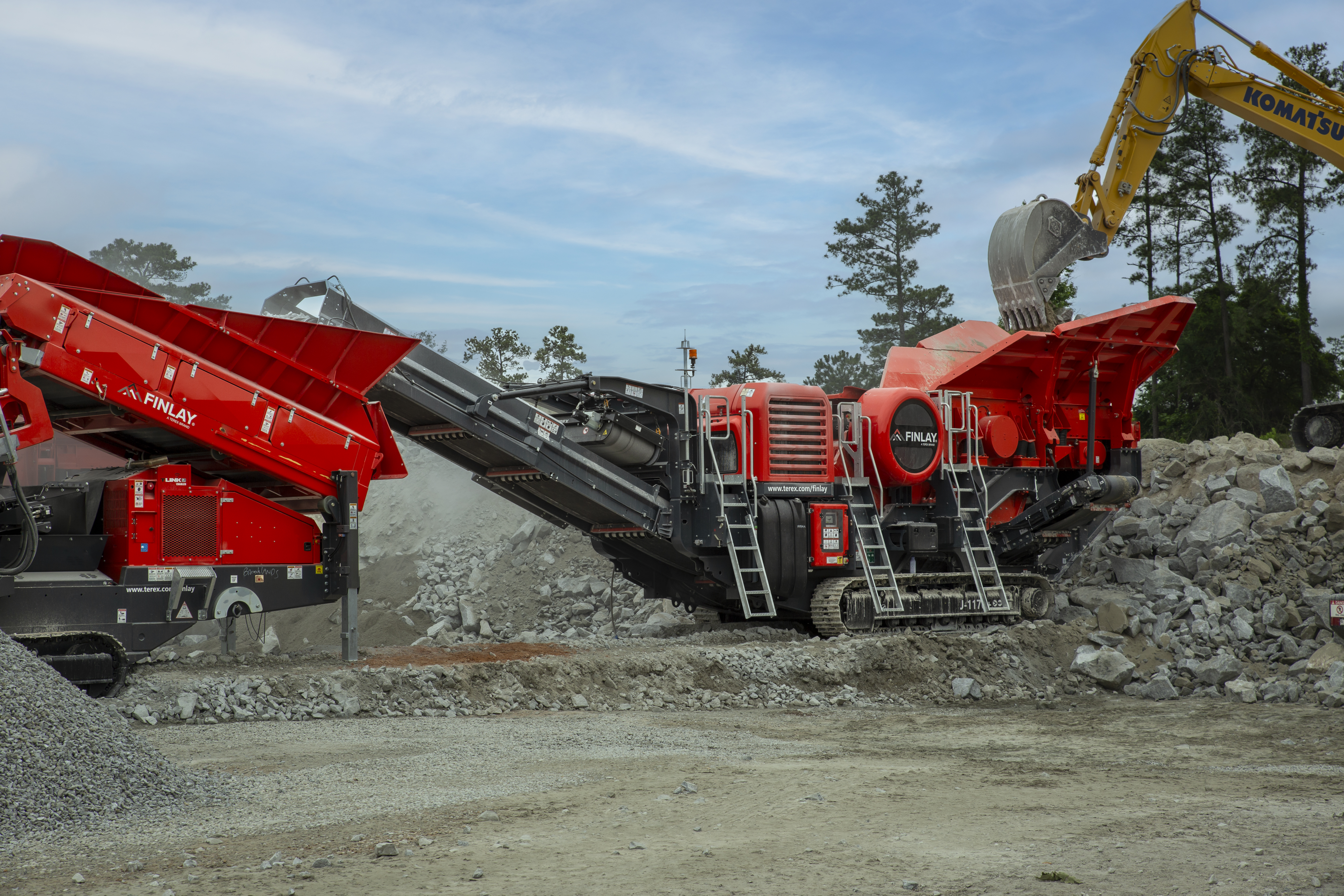 Finlay J-1170+ jaw crusher