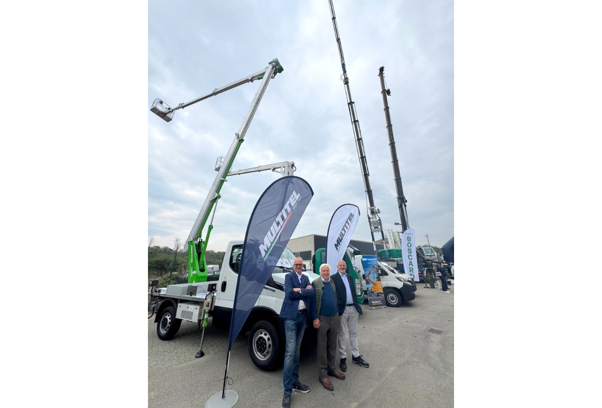 Fabrizio Boscaro on the left, Bruno Boscaro in the centre, Enzo Boscaro on the right