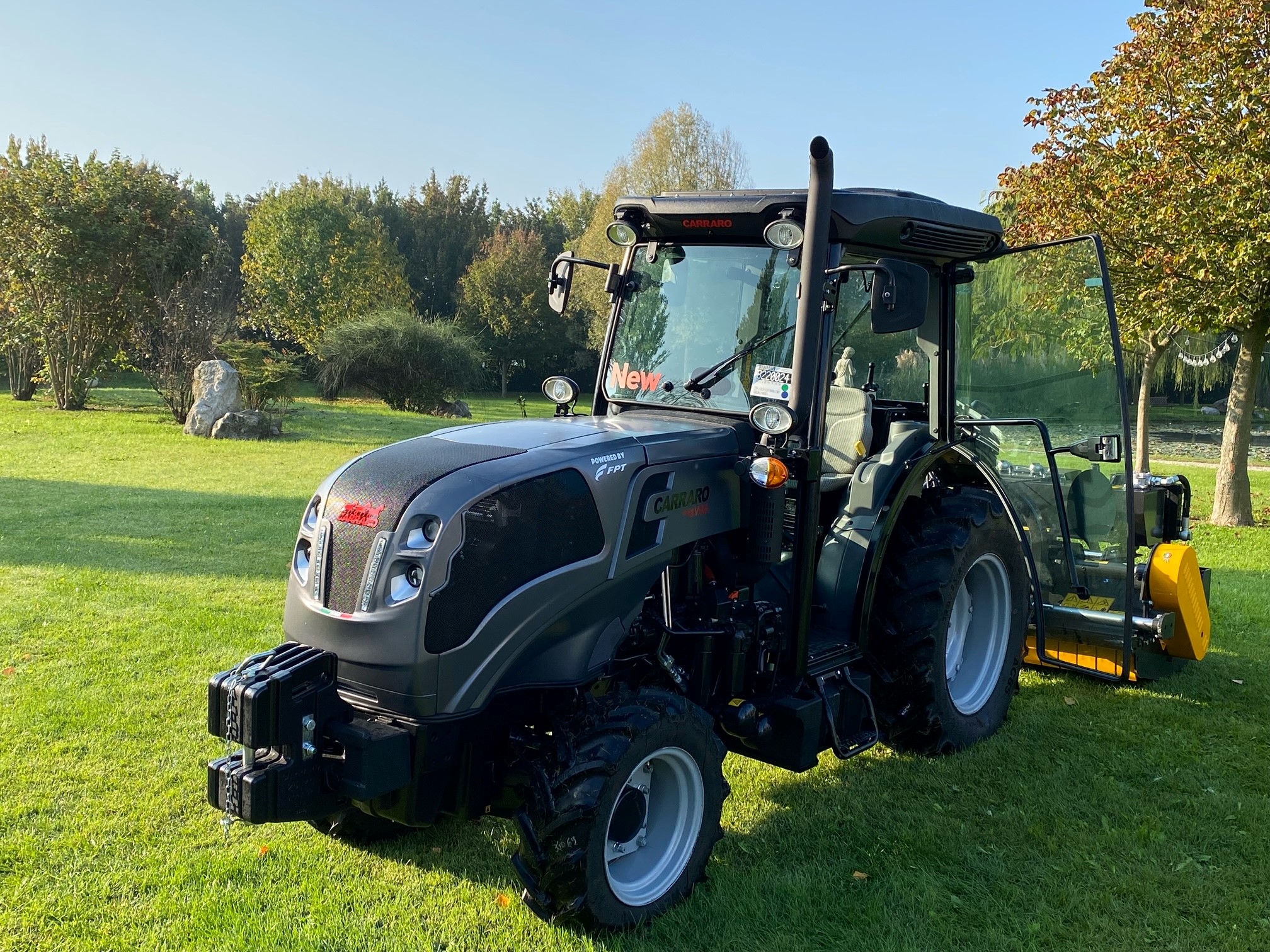 The FPT Industrial F28 diesel makes its field debut with the new Carraro Agricube Pro tractors