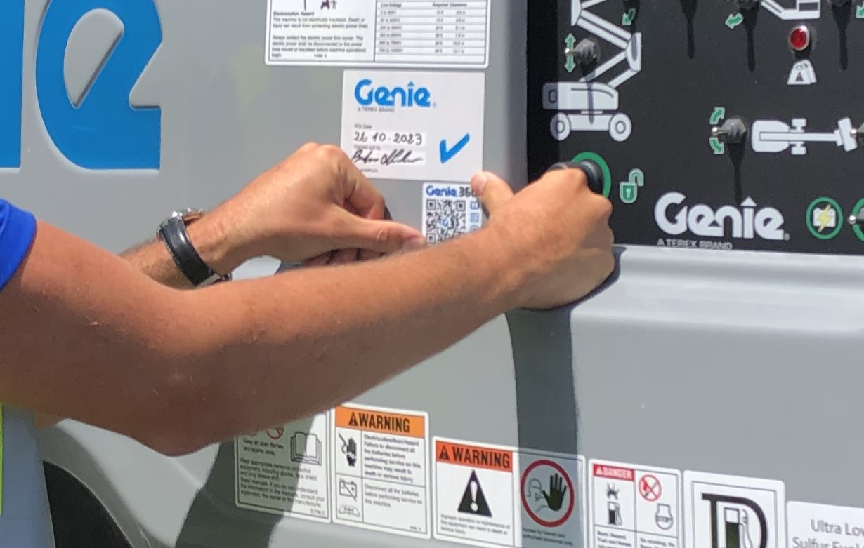 Genie 360-Machine Specific QR Codes