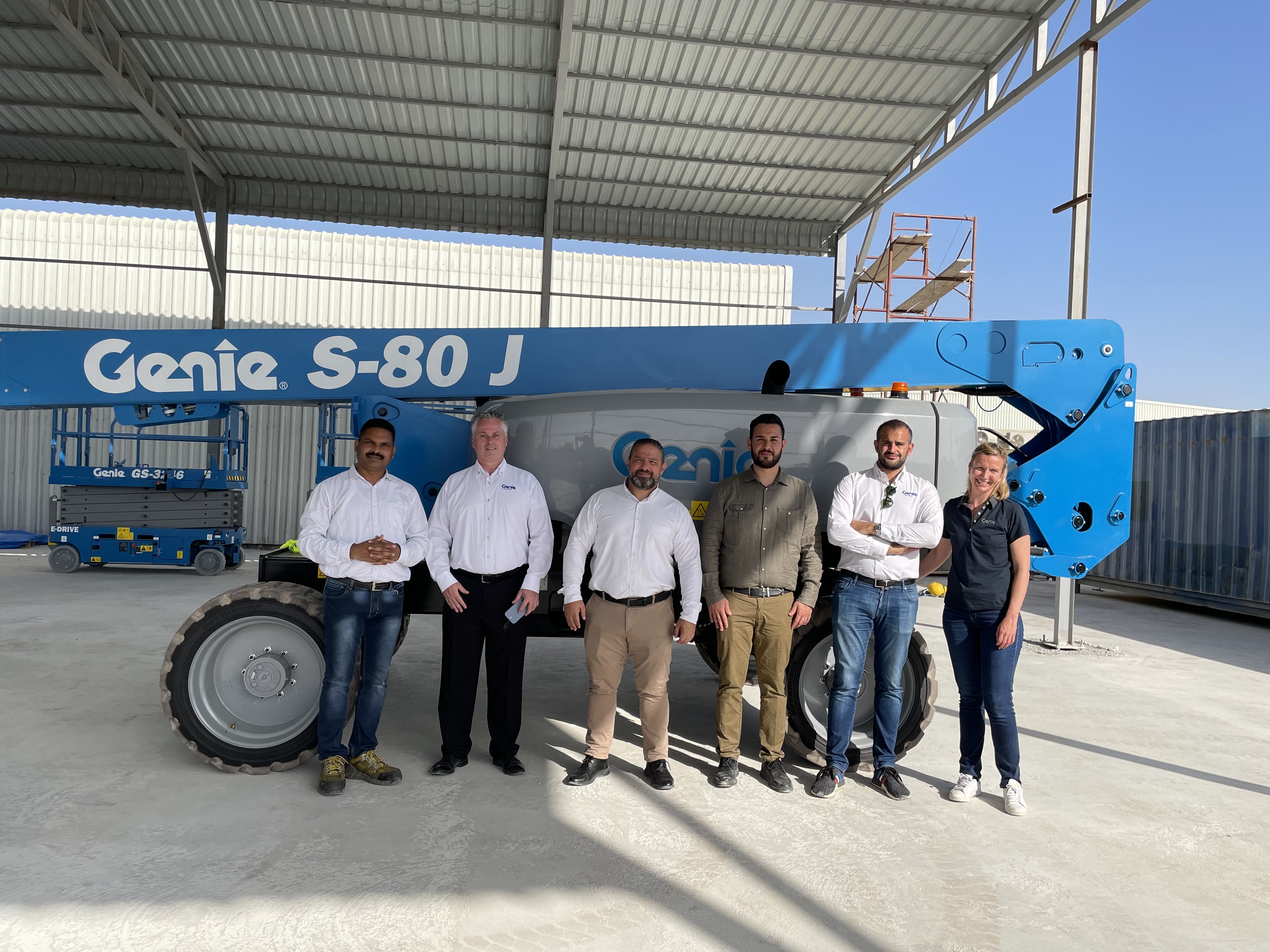 Genie Team on ME Demo Tour S-80 J