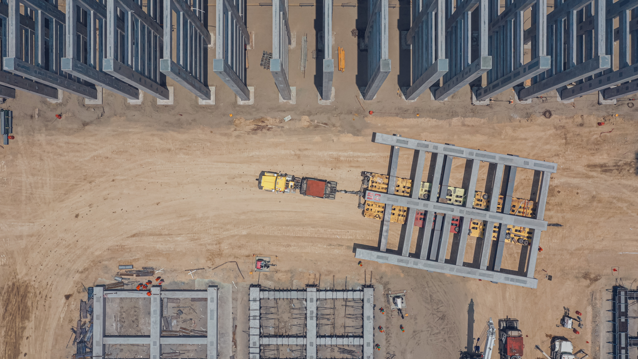 Just in time delivery with THP/SL <br> Image source: GOLDHOFER