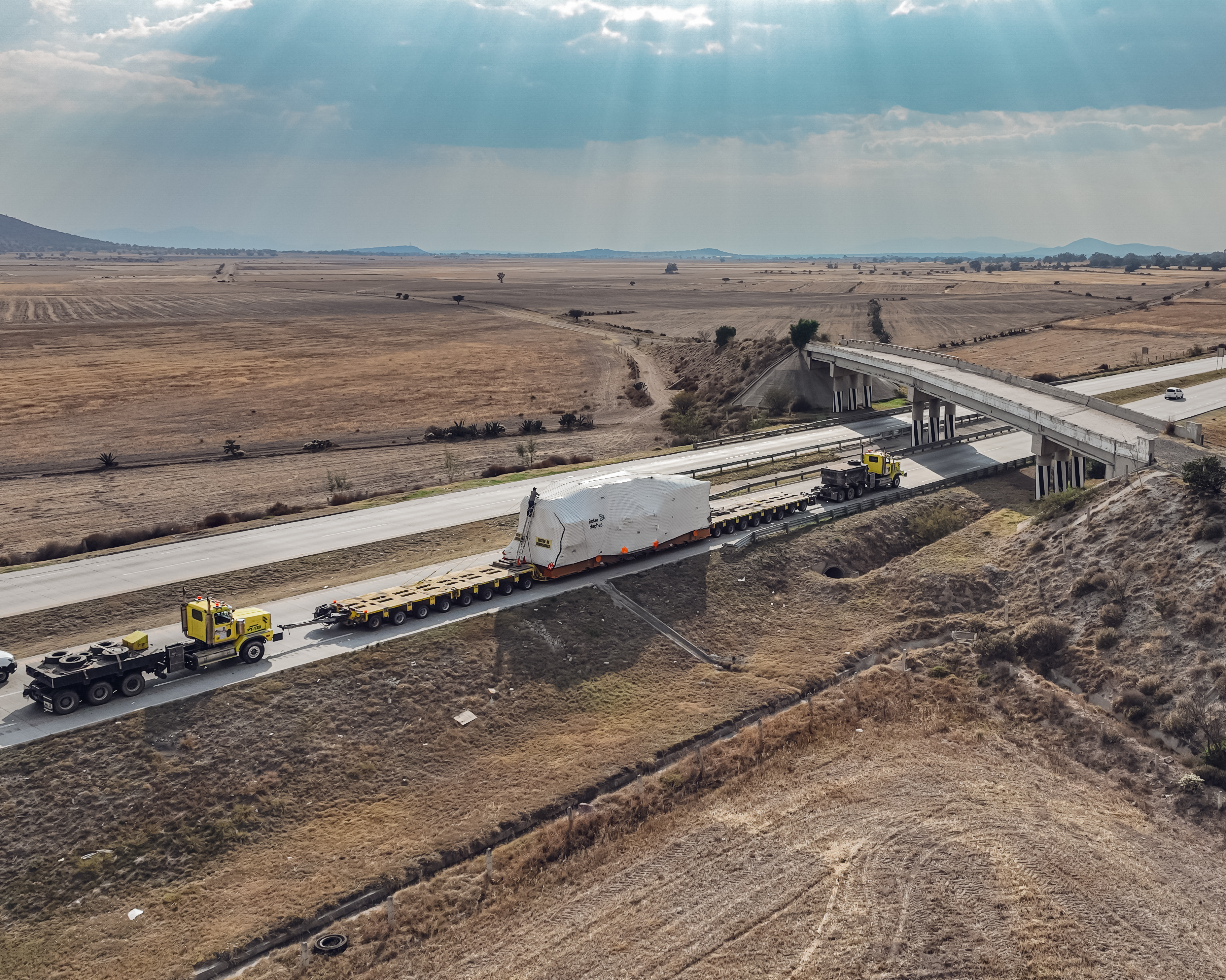 The next obstacle: a bridge to pass under