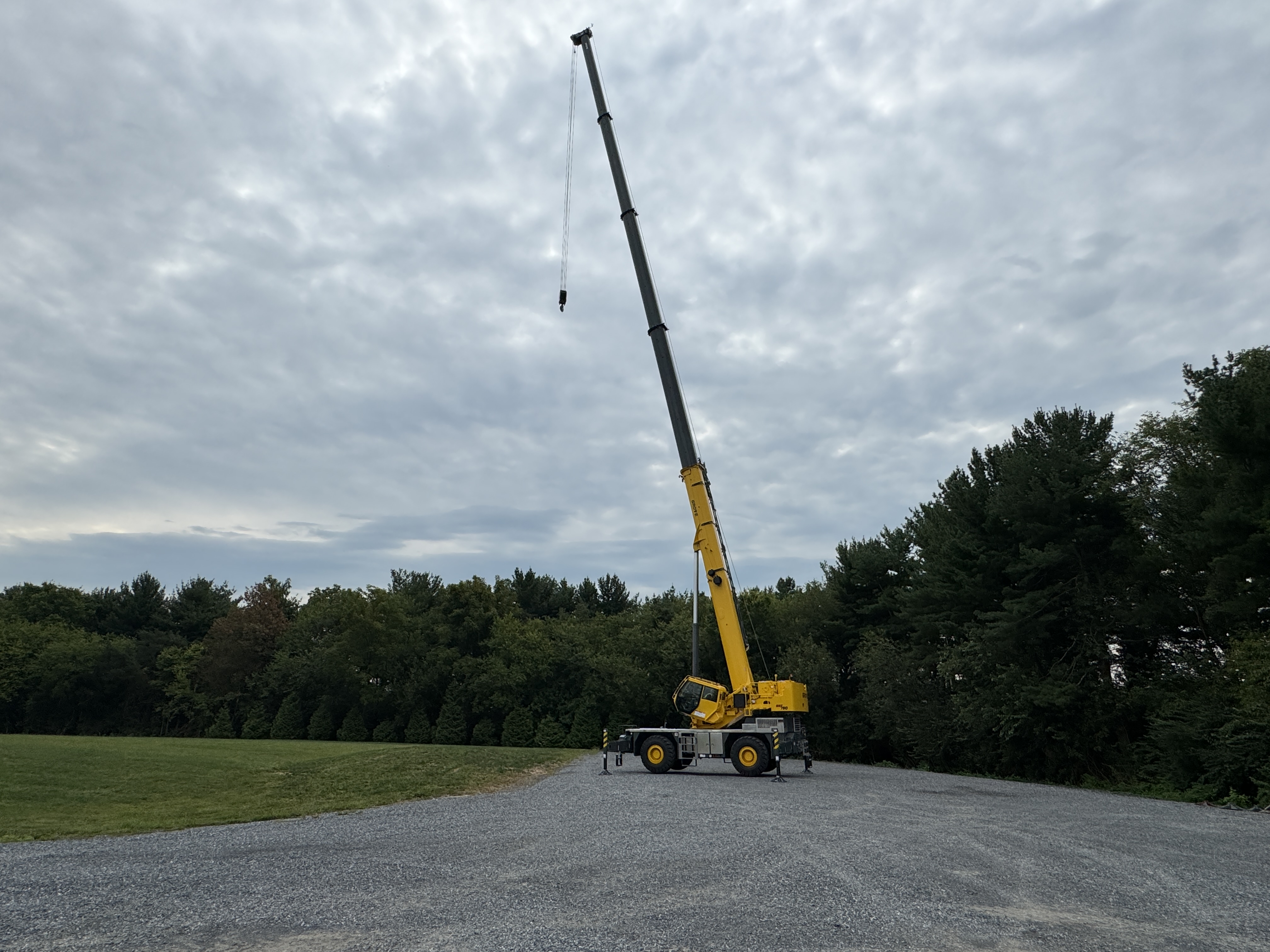 Grove GRT780 rough-terrain crane
