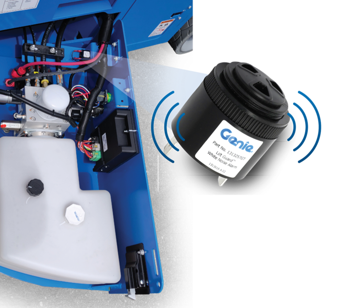 GS White Noise alarm location