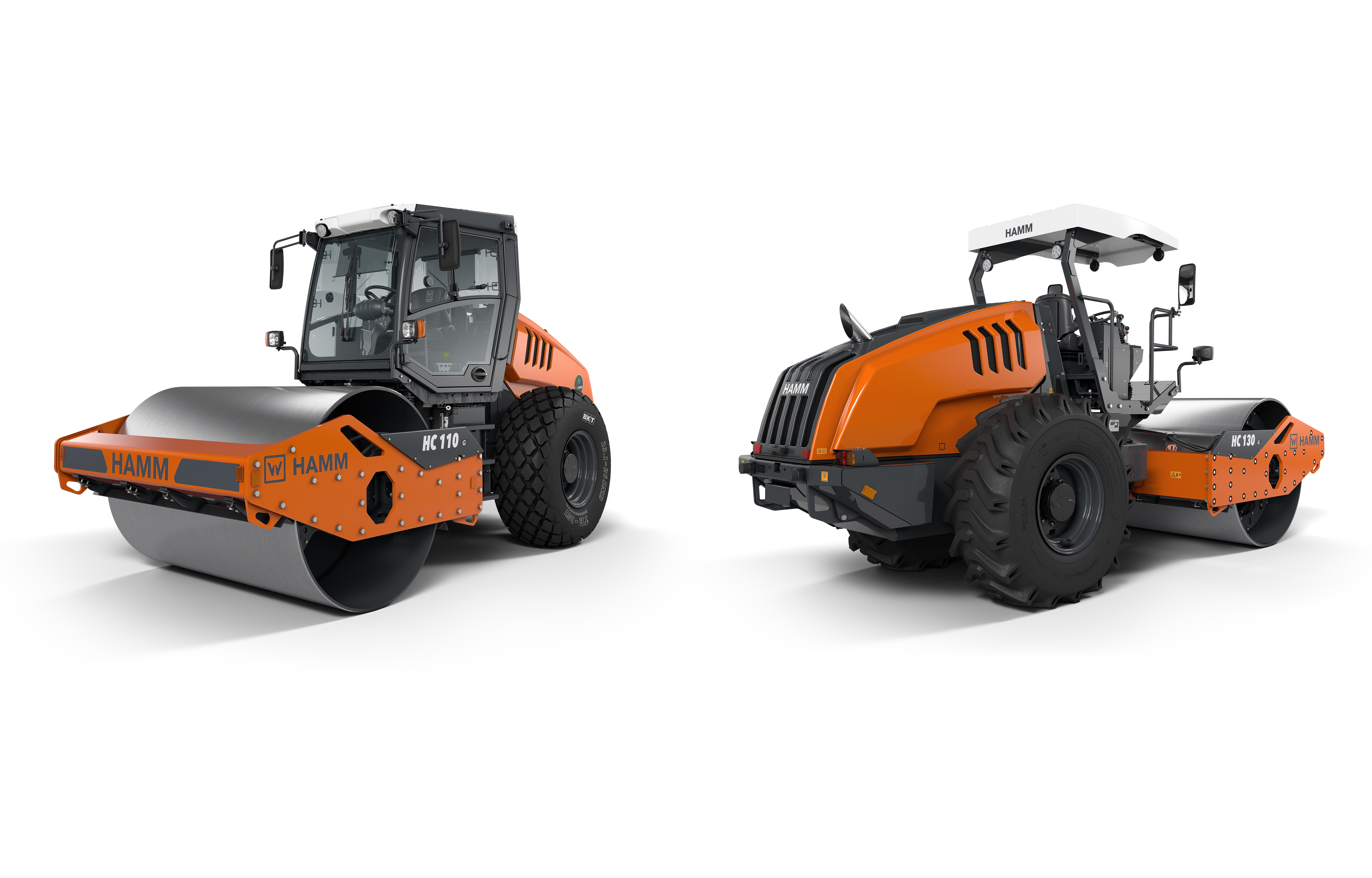 Debut appearance at the Paving Expo for the HC 110 – HC 130 G-Tier compactors.