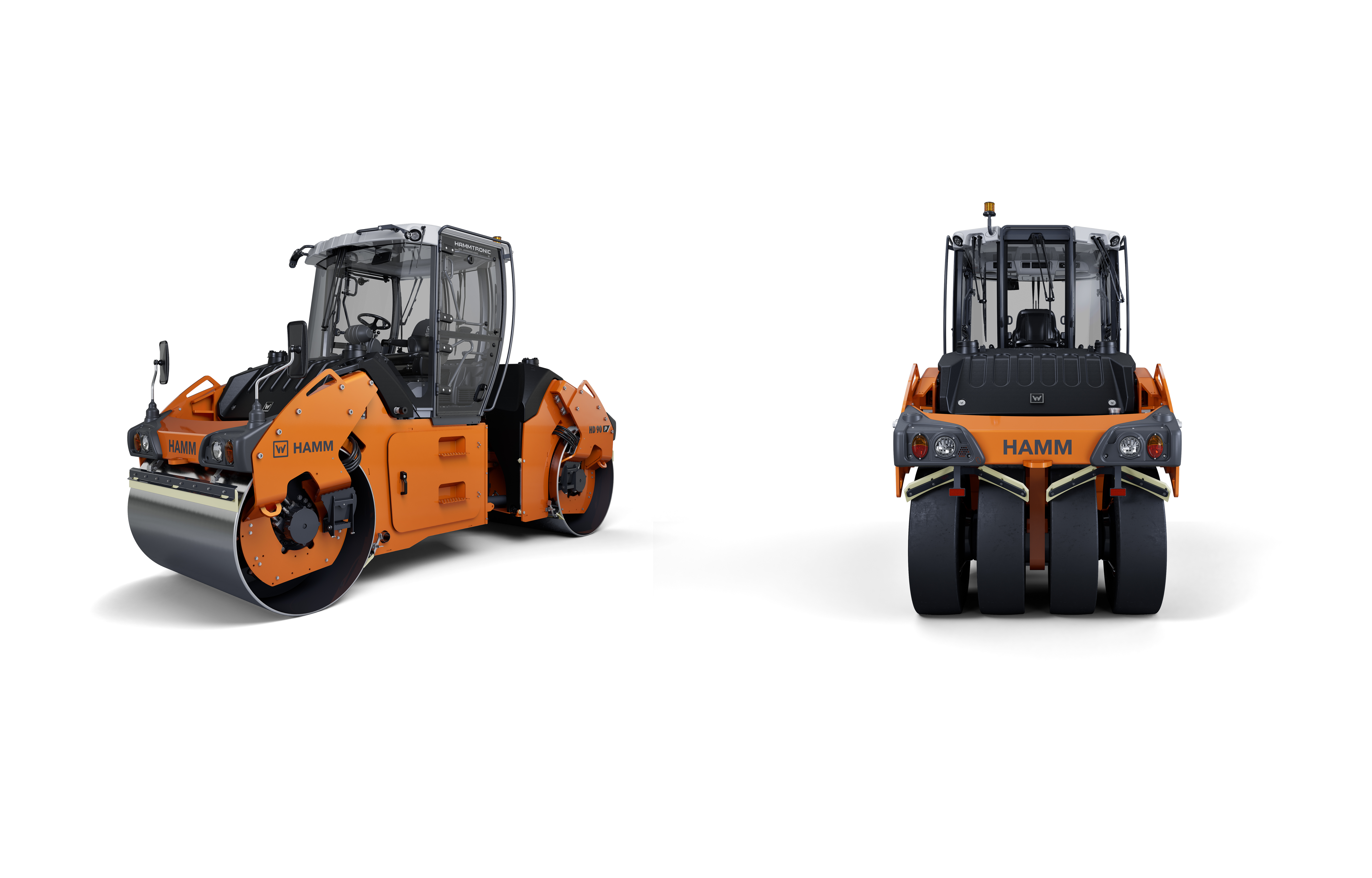 New HD 90–HD 110 P-Tier tandem rollers. The four new models are initially being launched in Brazil and in the Tier 3 regions of the Middle East, Africa and South East Asia.