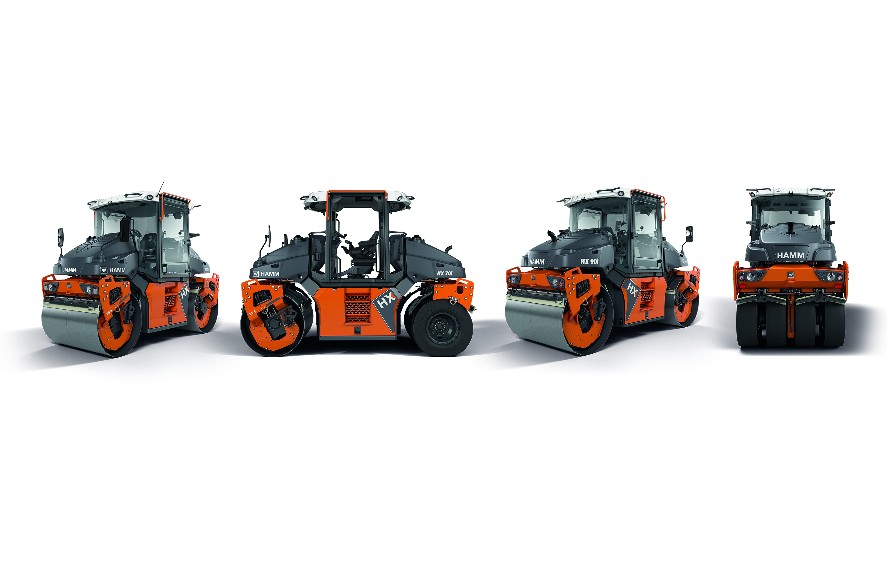 At bauma 2022, Hamm is introducing the HX series to the market with the HX 70i and HX 90i models and is therefore replacing the DV+ series.
