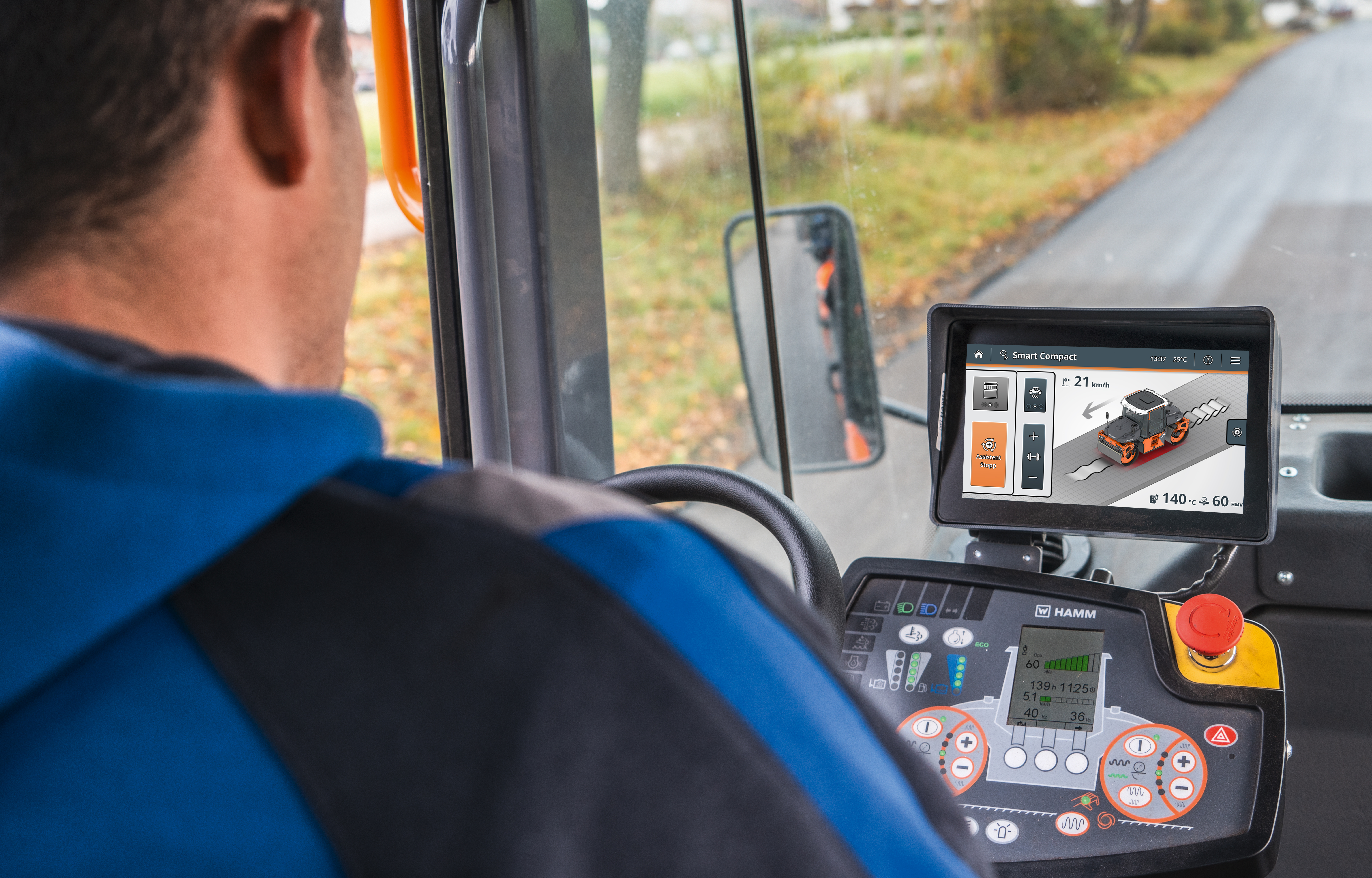HAMM low temperature asphalt compaction