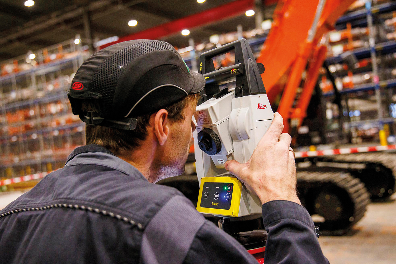 Hitachi Construction Machinery Europe (HCME) NV announces factory-fitted Leica Geosystems solutions for Zaxis-7 excavators <br> Image source: Hitachi Construction Machinery (Europe) NV