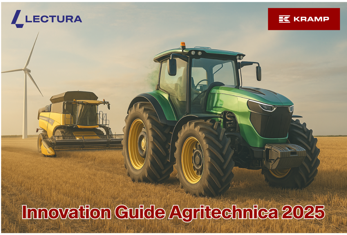 LECTURA Innovation Guide to Agritechnica 2025, sponsored by KRAMP, is your go-to resource for the latest agricultural machinery innovations