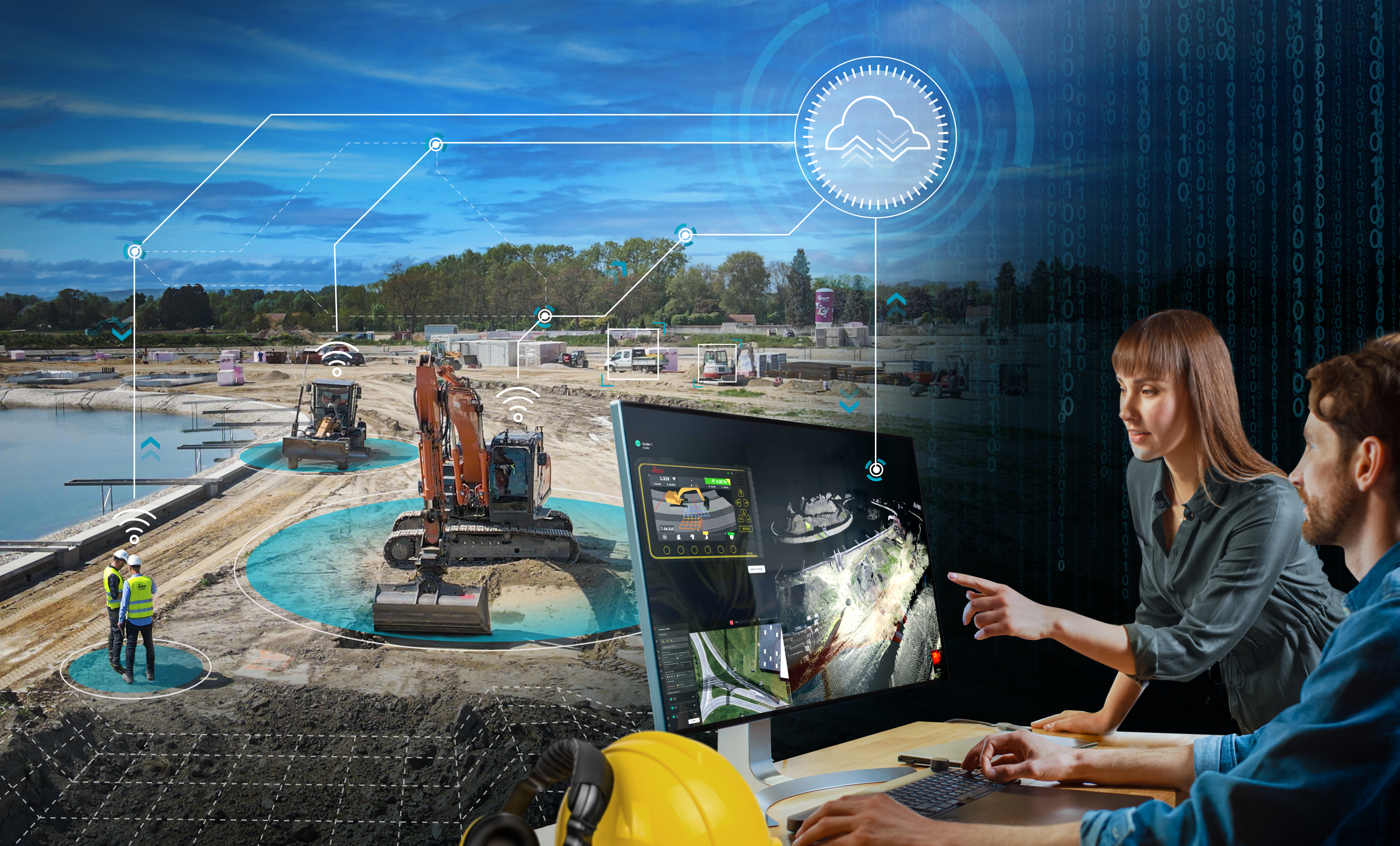 Visit Hexagon to discover the latest innovations for digital construction in hall A2, stand 137