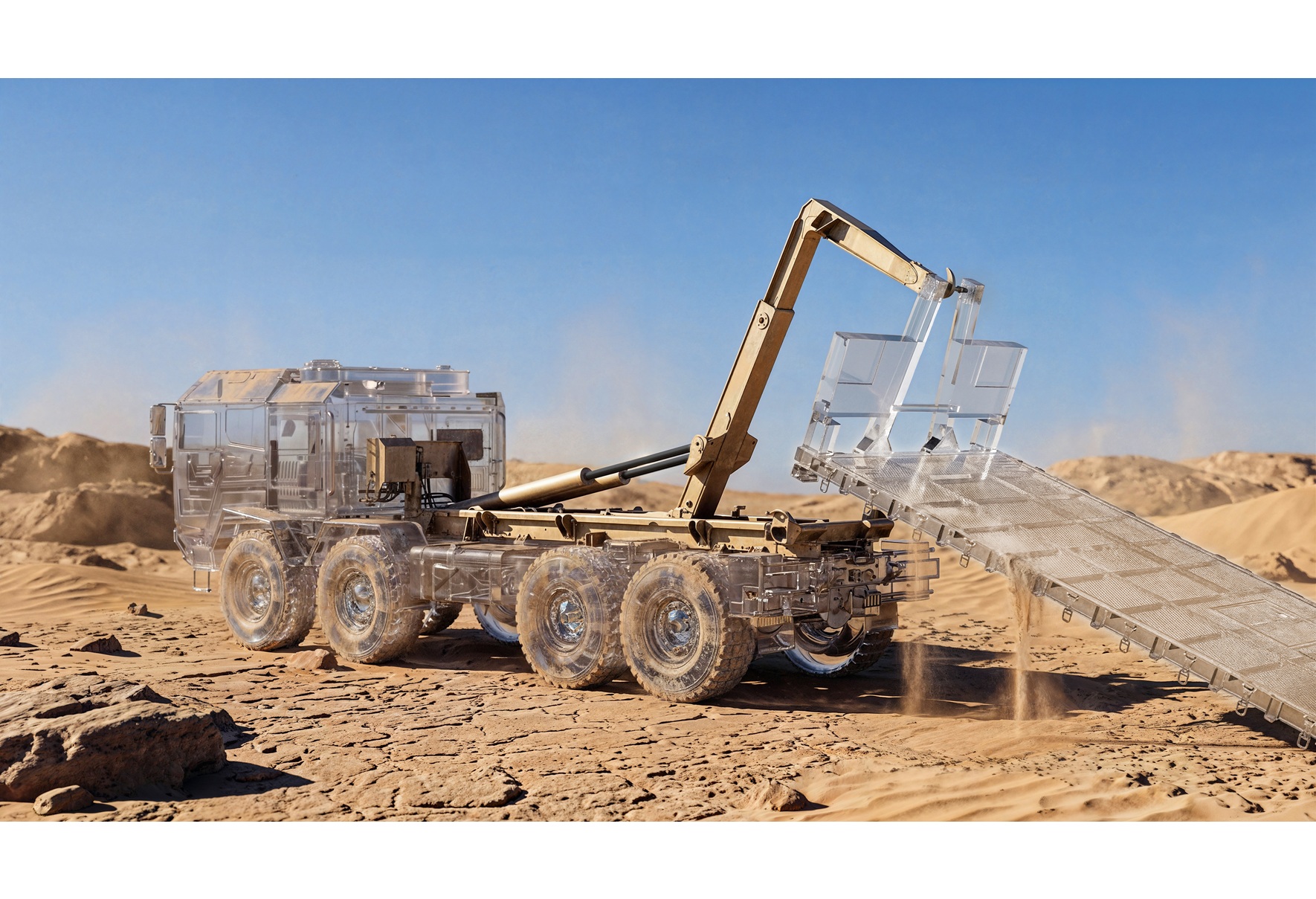 HIAB MULTILIFT Desert Hires