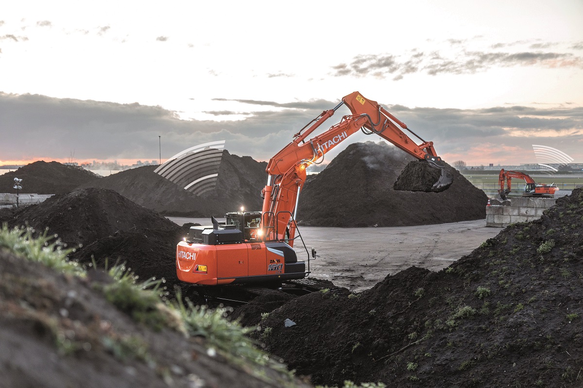 Hitachi ZX180LCN-7 excavator