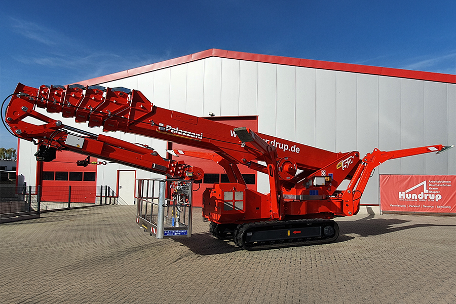 Hundrup expands its rental fleet with the Palazzani Ragno XTJ 52+
