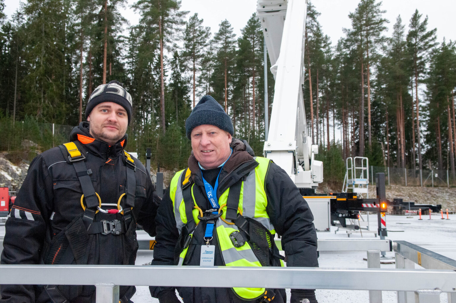 Ilari Nieminen Bronto Skylift and Lee Roebuck LN