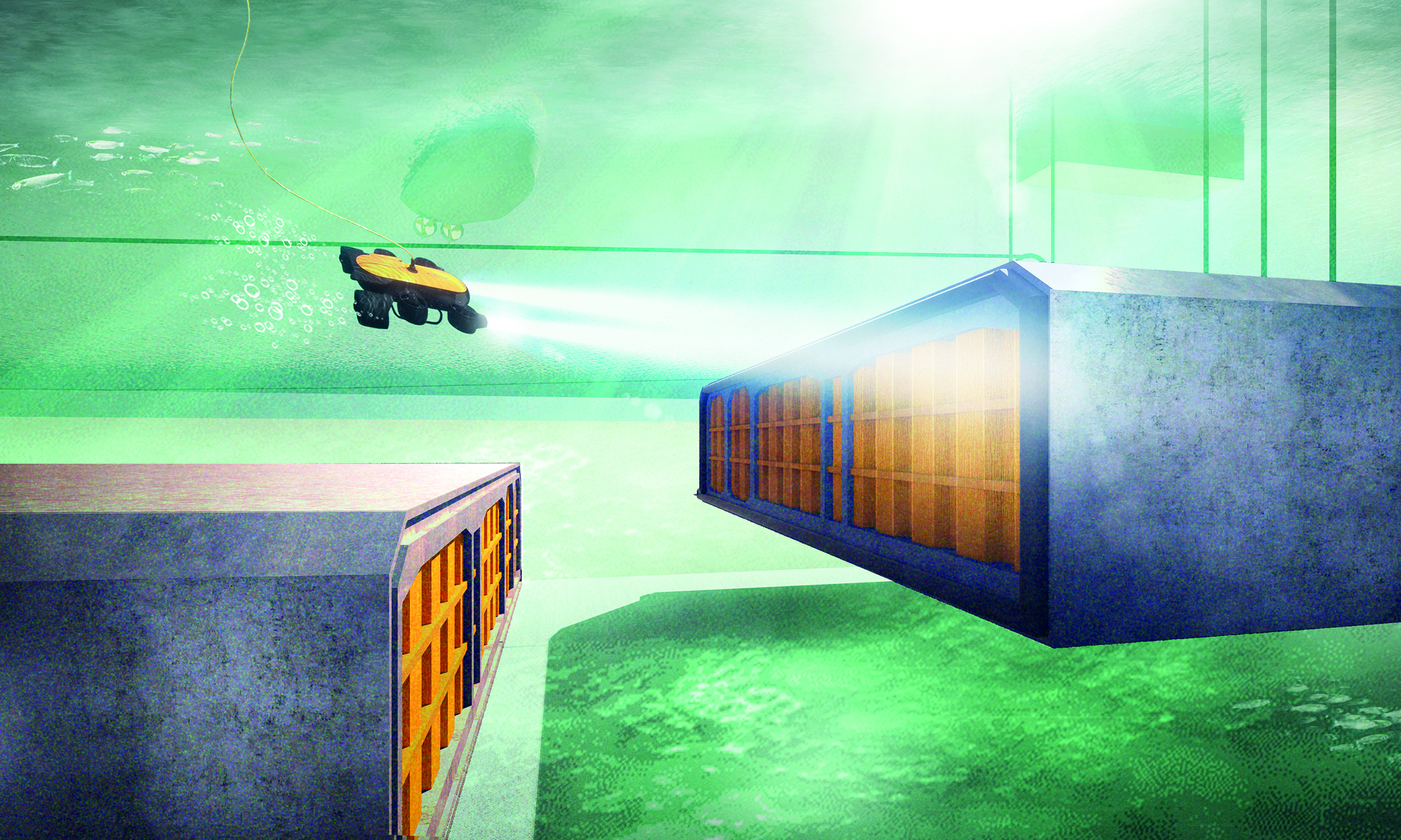 Visualisation of the immersion