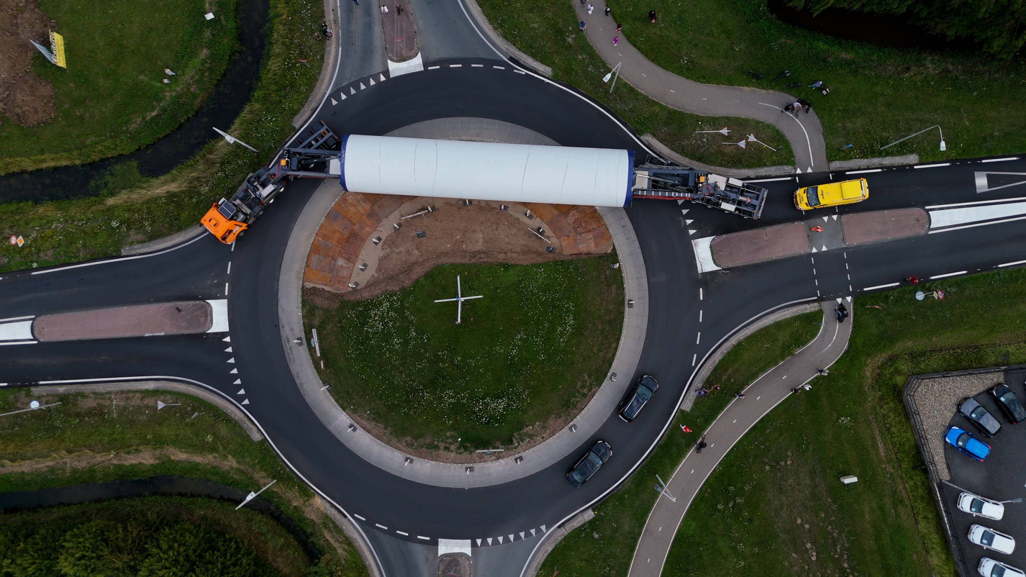 Wind Transport for Wind Farm A2 Lage Rooijen
