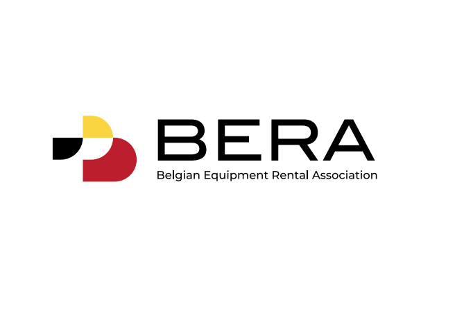 The logo of Belgian Equipment Rental Association (BERA)