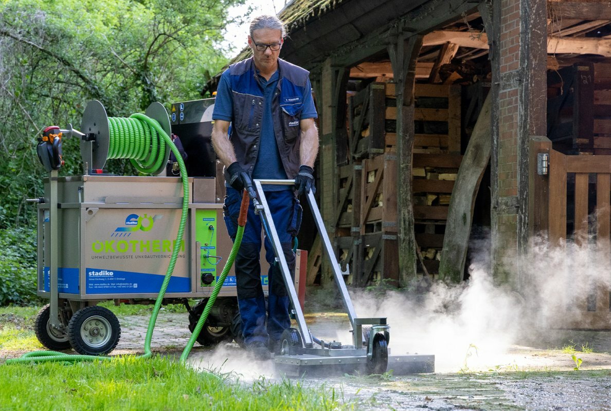 ÖKOTHERM – The environmentally friendly solution for weed control