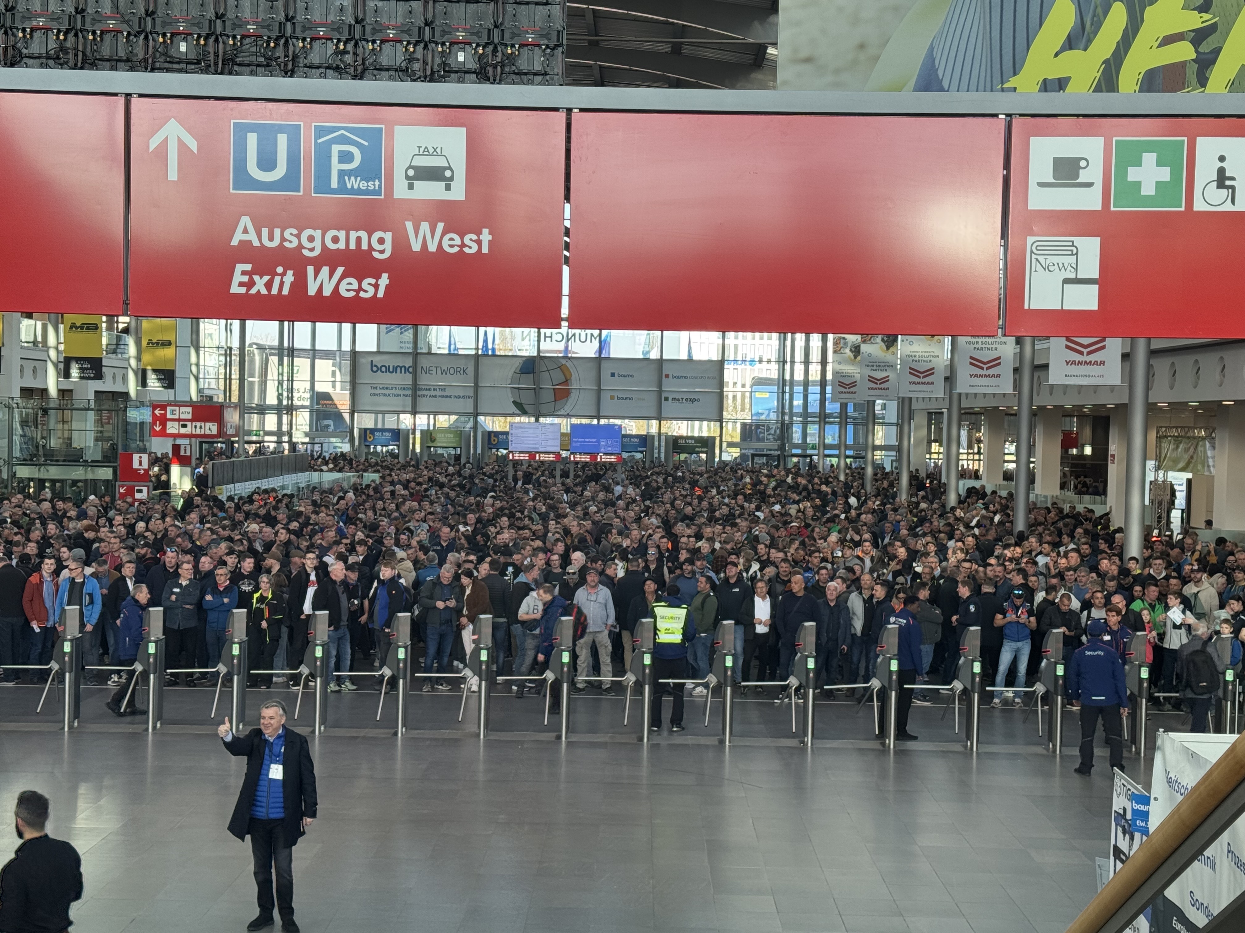 bauma 2025 visitors