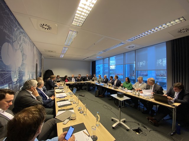 Over 30 participants gathered at CECE offices in Brussels