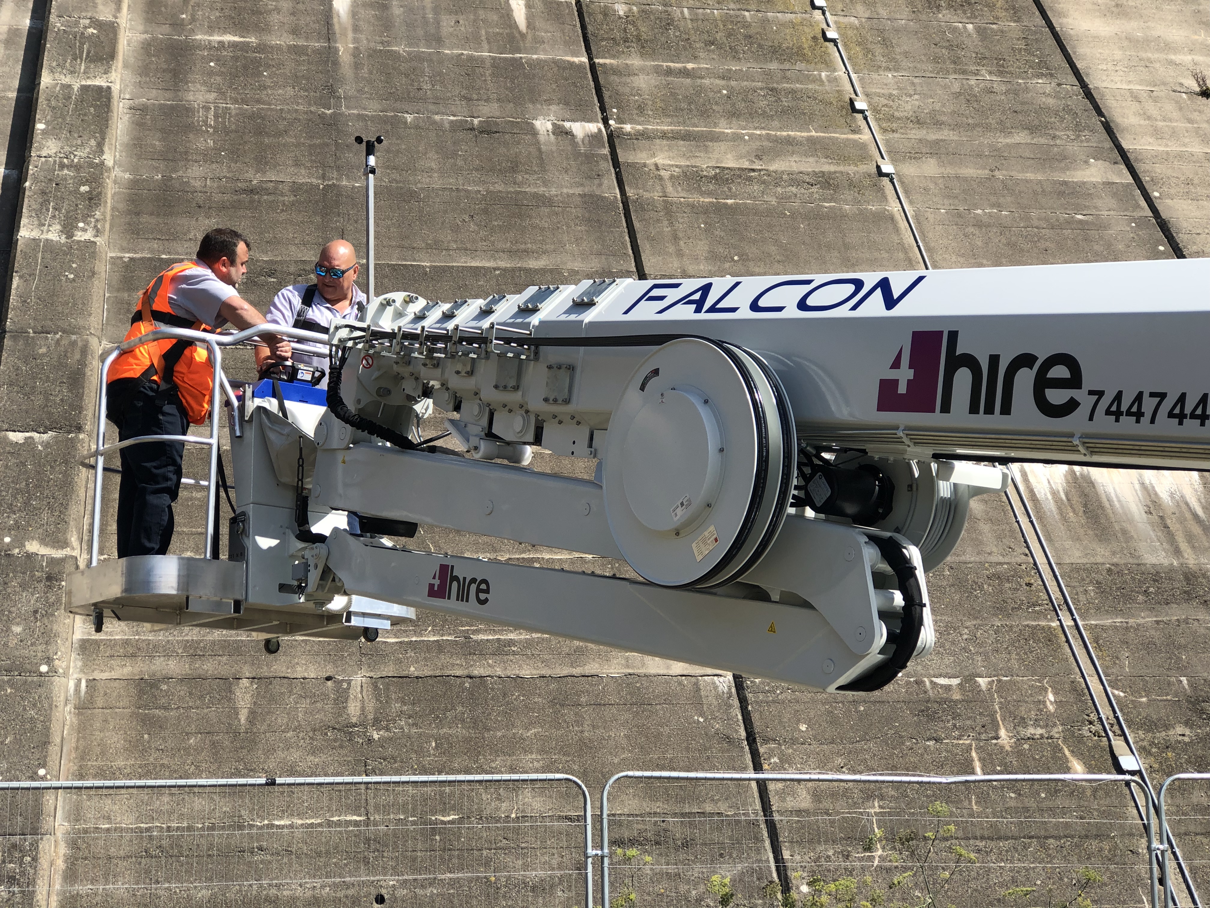 Falcon has landed on Jersey…