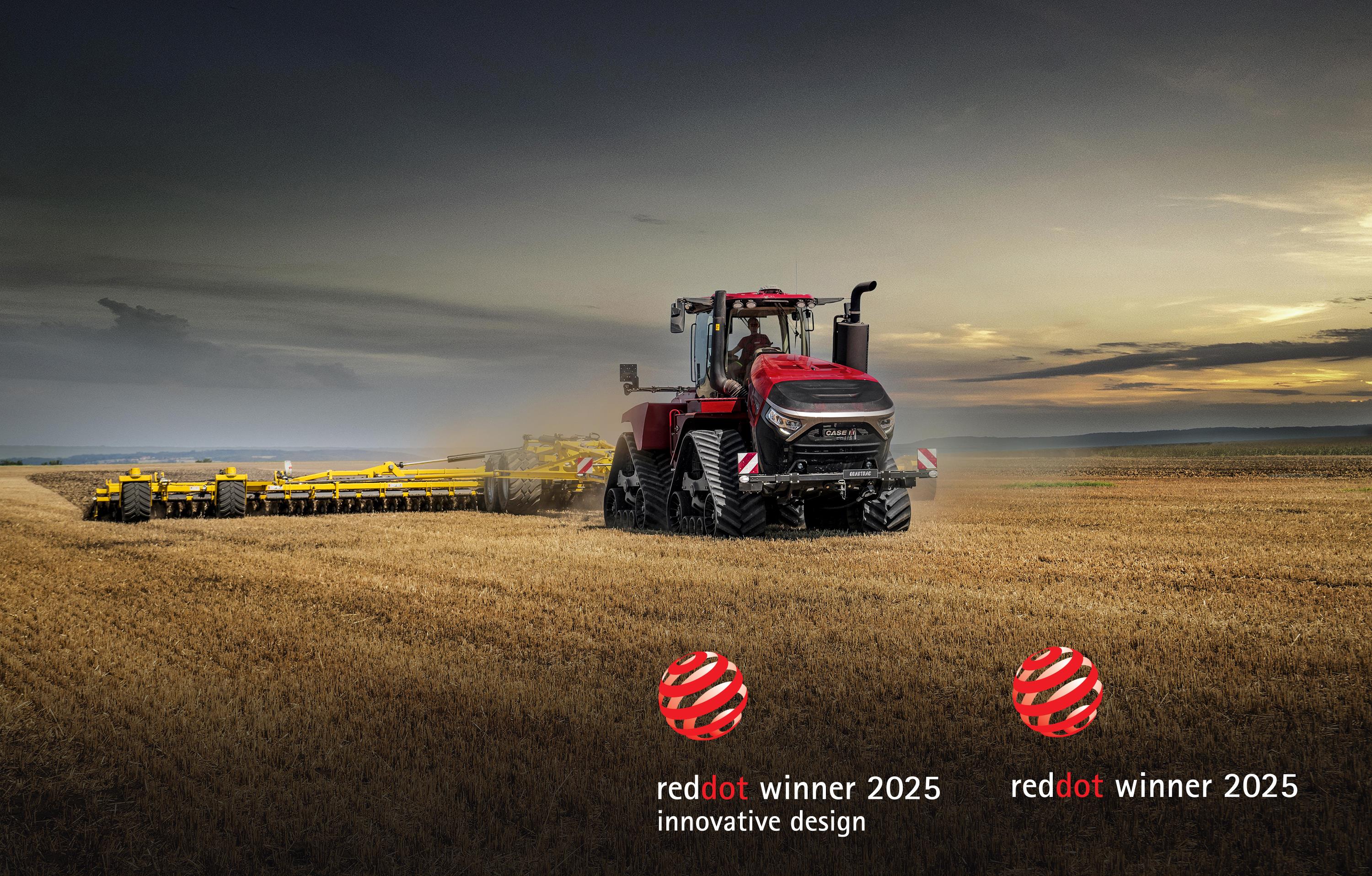 Case IH range-topping tractor recognised in two categories of international design prize