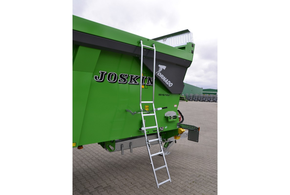 Galvanised access ladder