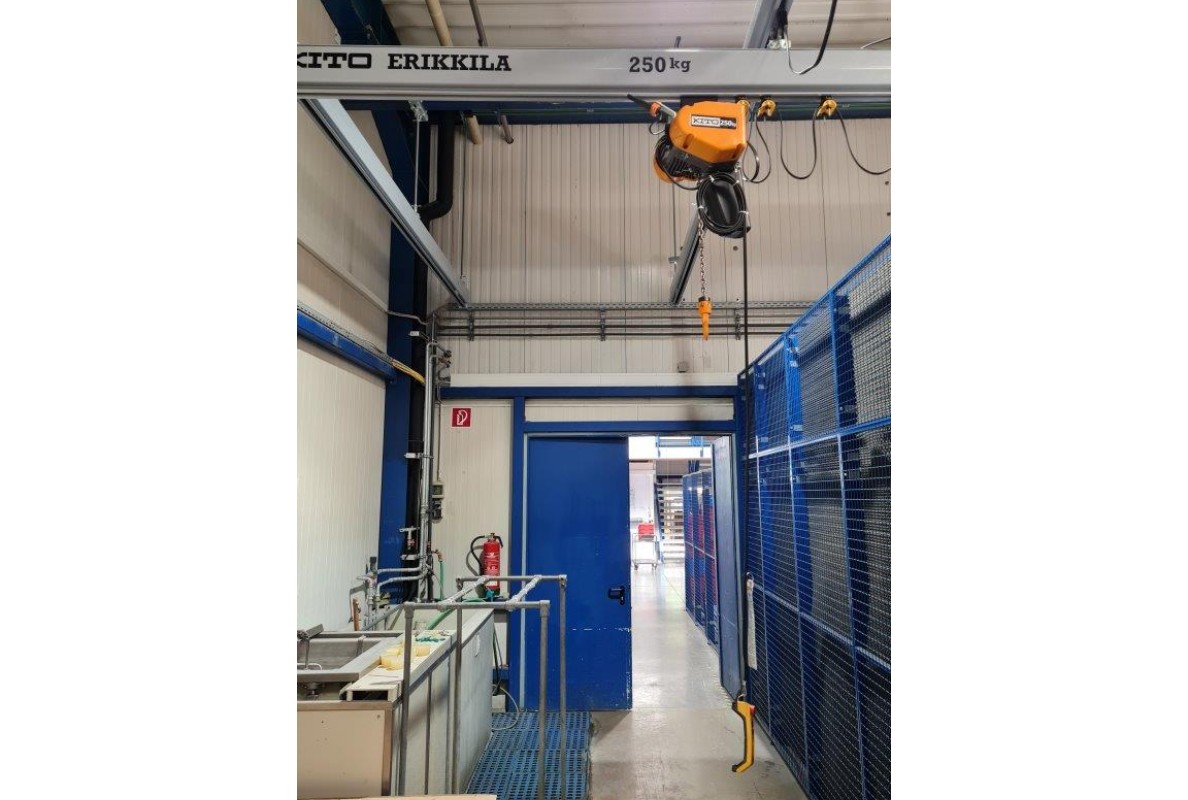 Flexible use of the KITO EQ at the coating basins