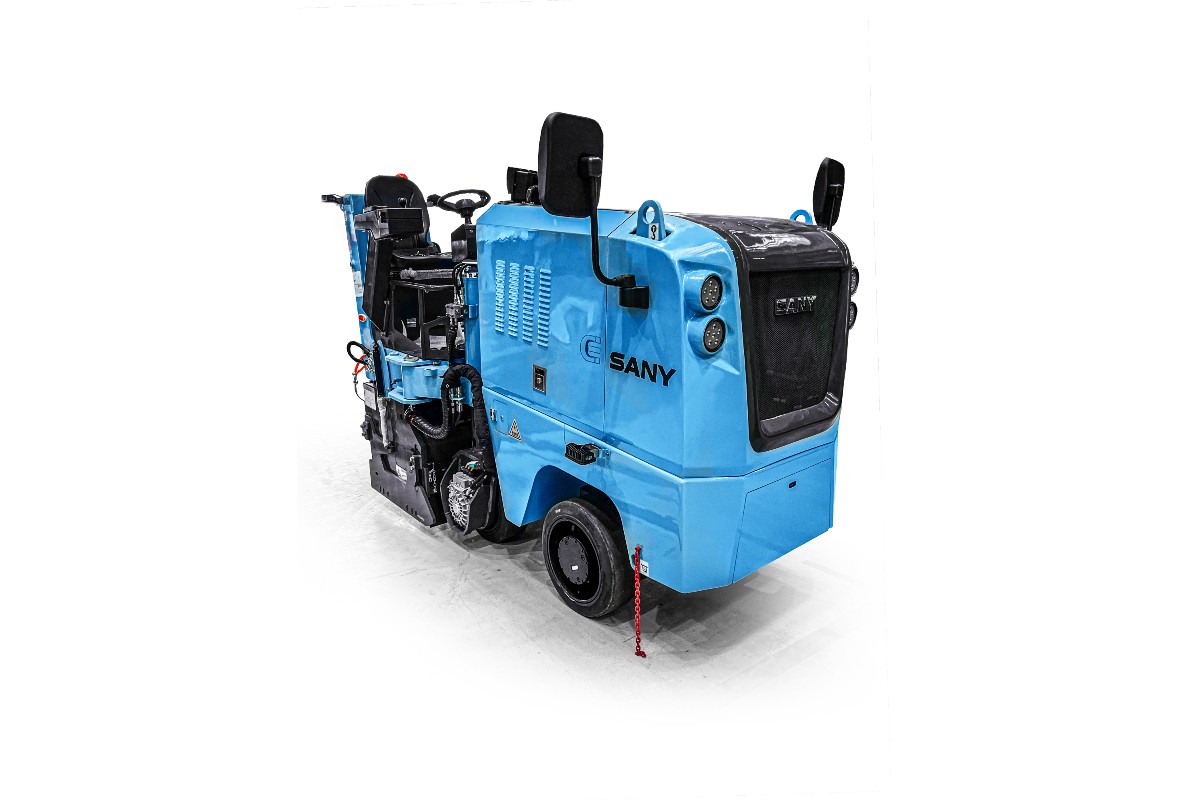 SANY SCM500E, the electric cold milling machine.