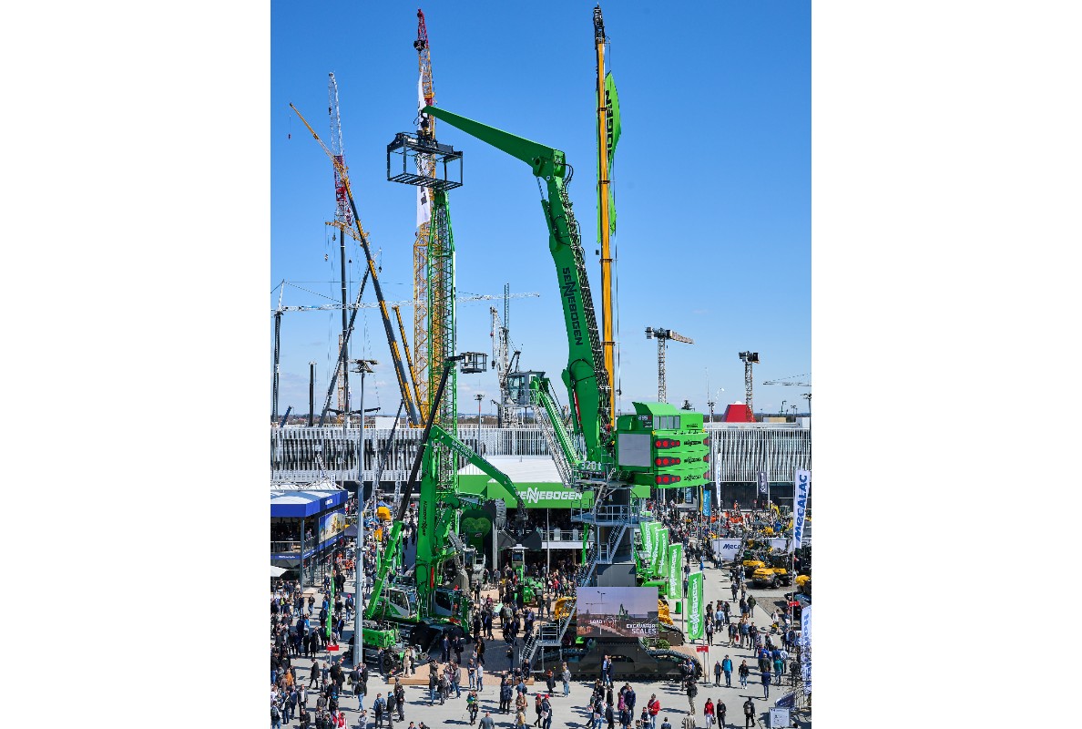 As the green heart of bauma