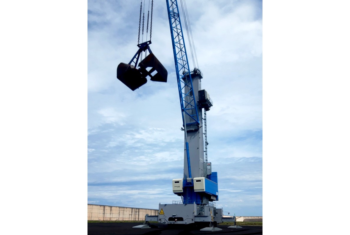 Spain s Ership Receives The Best performing Bulk Handling Mobile Harbor 