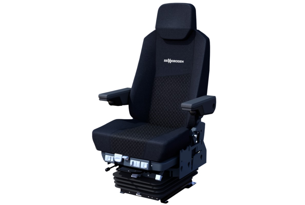 Maximum comfort thanks to air-sprung comfort driver's seat with active seat climate control.