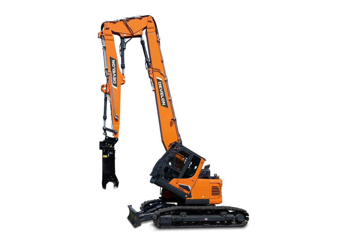 Develon Launches New DX140RDM-7 Demolition Excavator