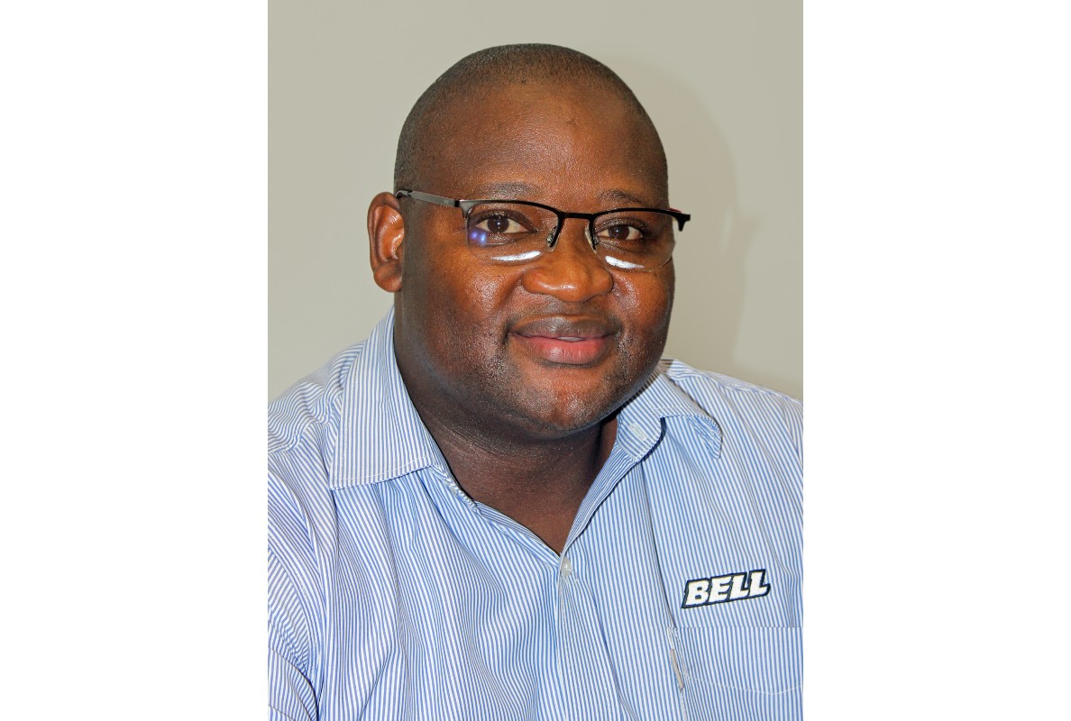 Bell Equipment Product Manager, Jeremiah Mokhomo.
